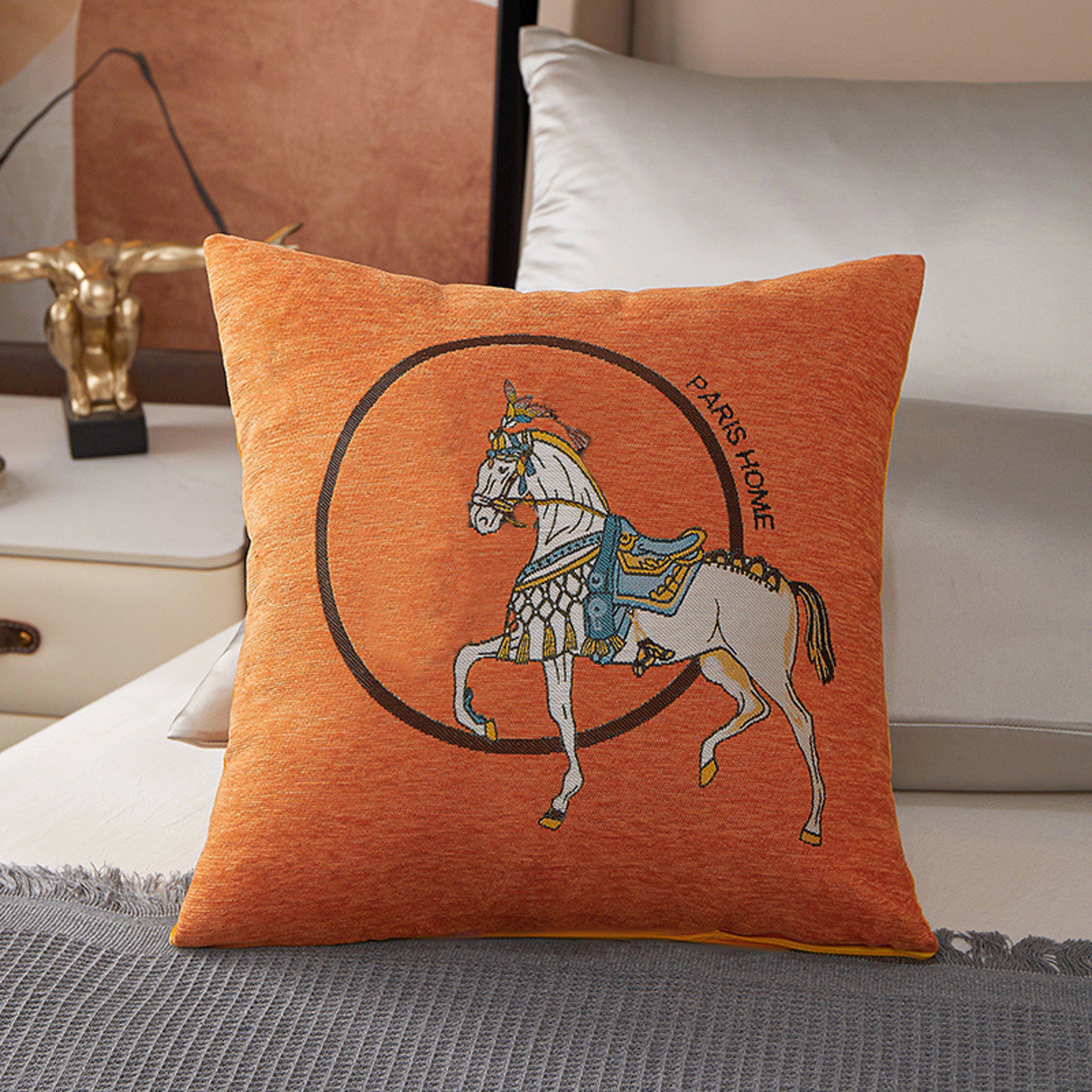 Casual Sofa Throw Pillow Case, Square Cushion Cover Pillow Case, Modern Decorative Holiday Home Pillow – view 9