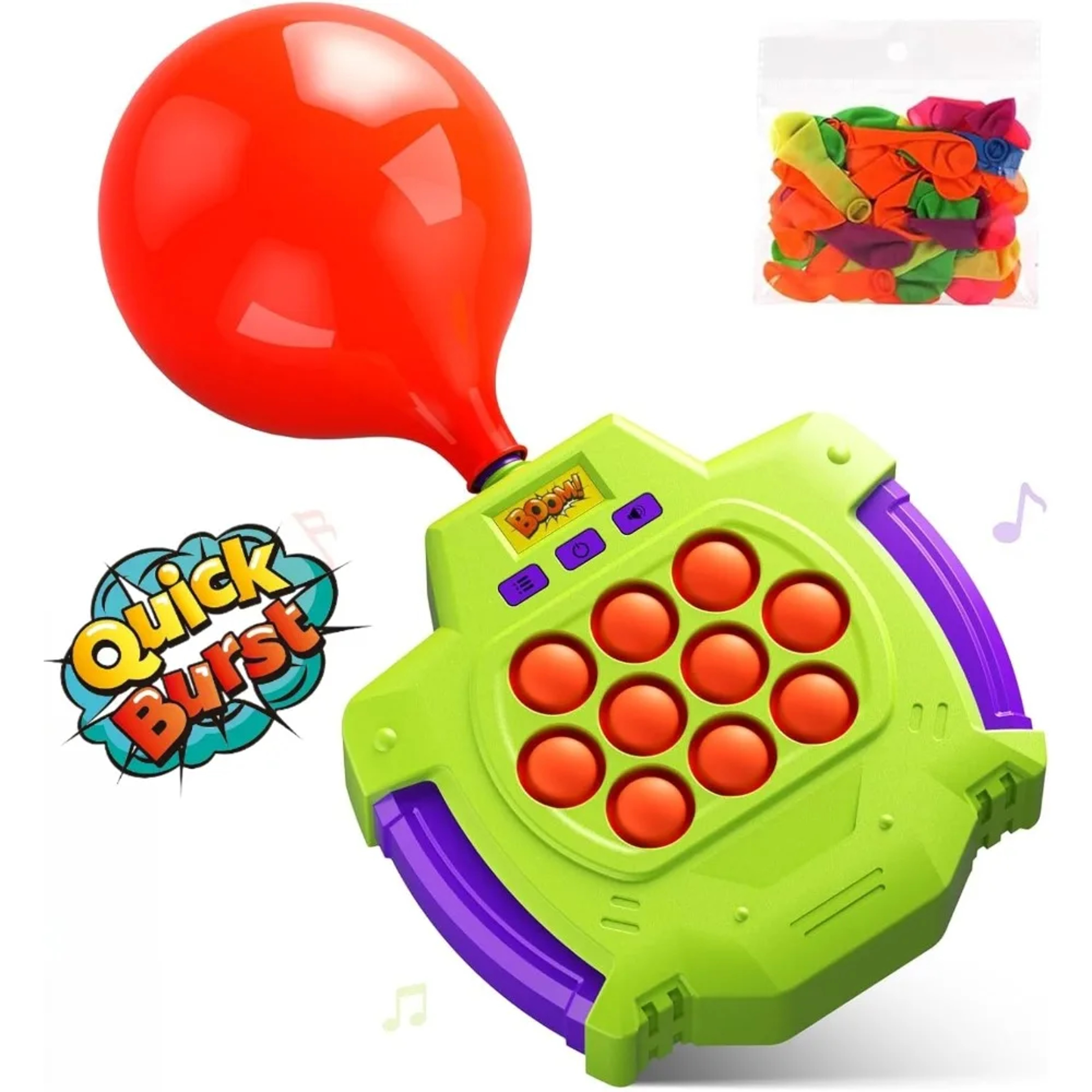 Light Up Pop It Fidget Toys for Kids Adults Quick Push Pop Game Squeeze Sensory Toy Interactive Puzzle – view 1
