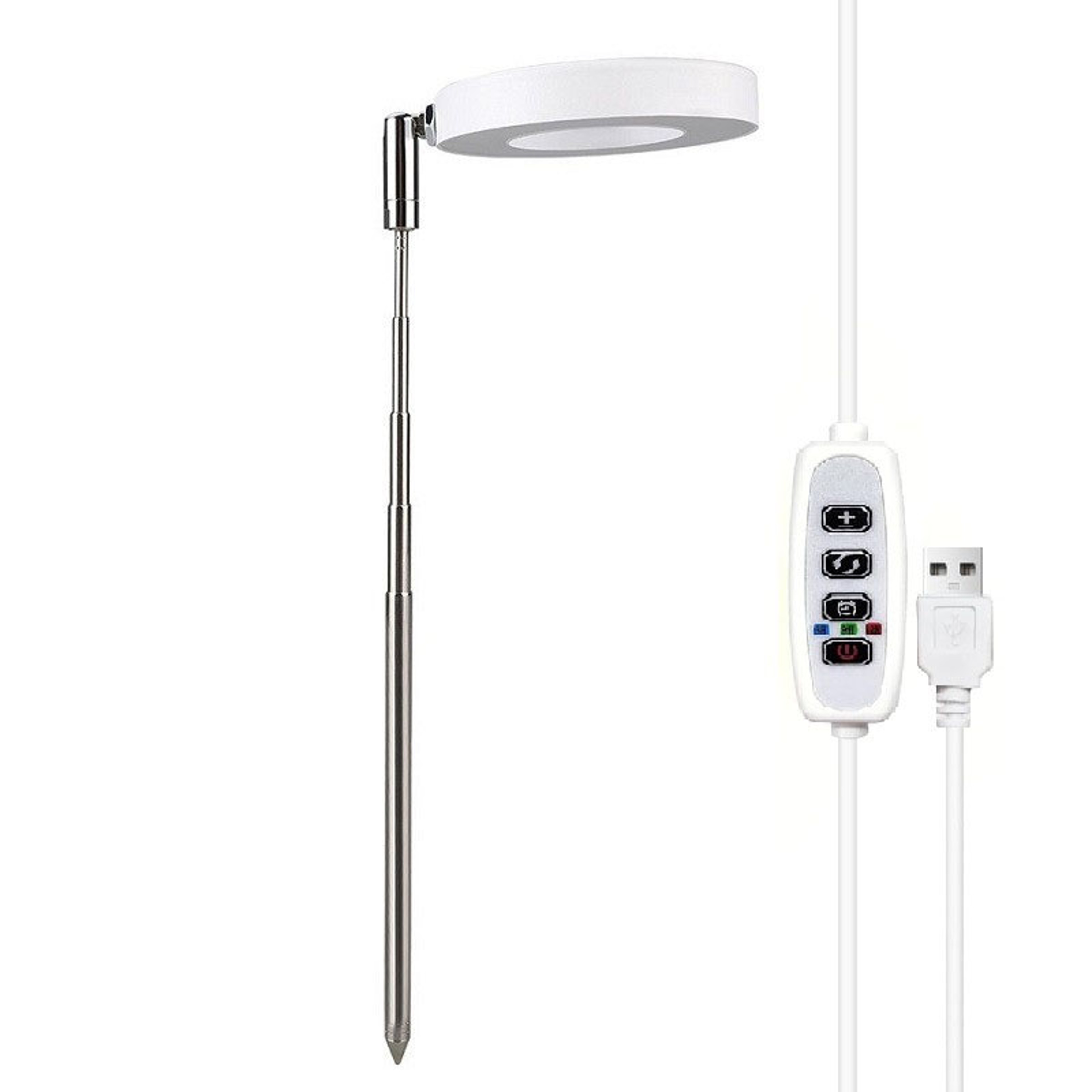 Adjustable Dimmable LED Grow Light Full Spectrum Hydroponics Plant Lamp For Indoor Growing With Tim 6