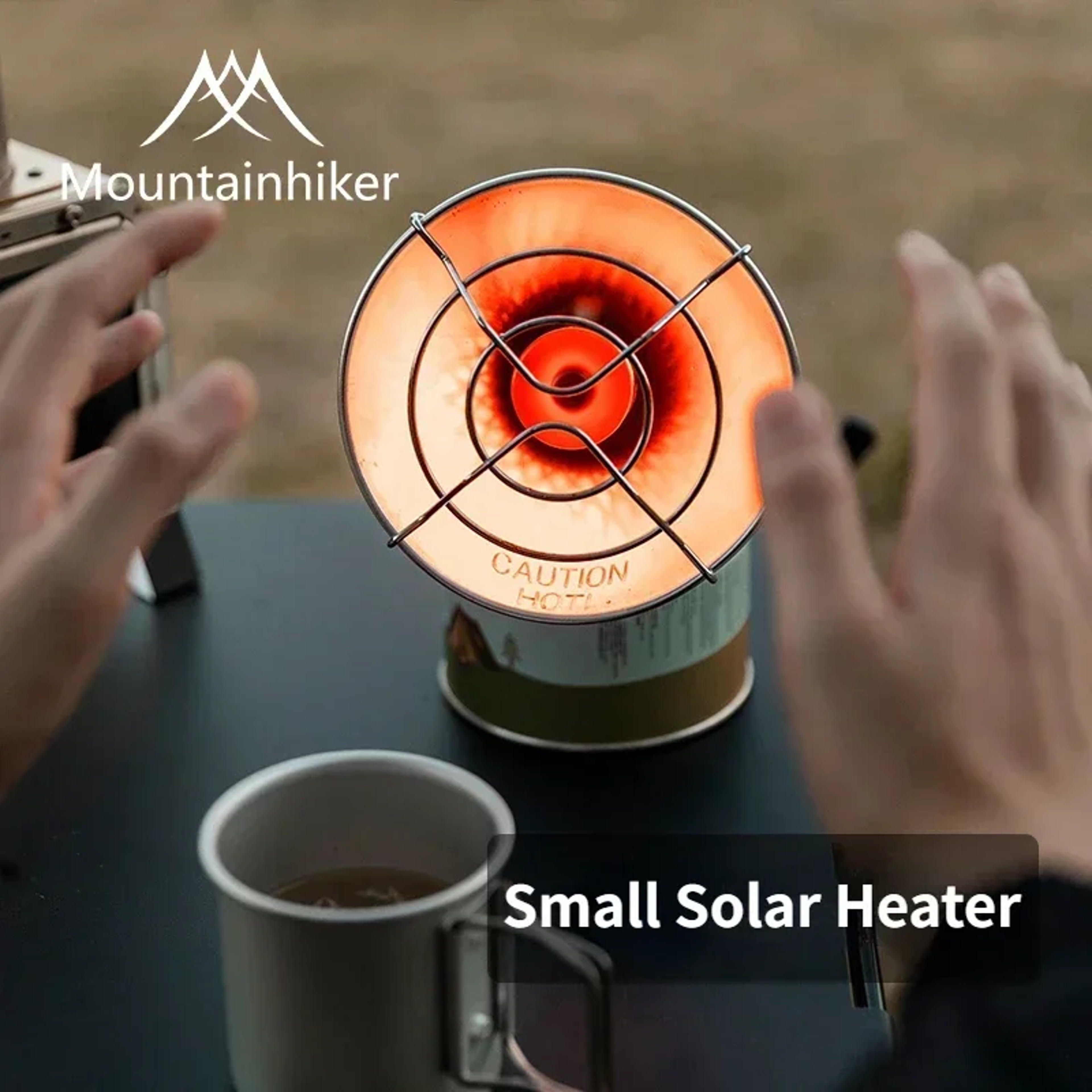 Mini Portable Gas Heating Stove Outdoor Solar Heater Compact Camping Oven Butane Gas Sun Warmer Sma 1