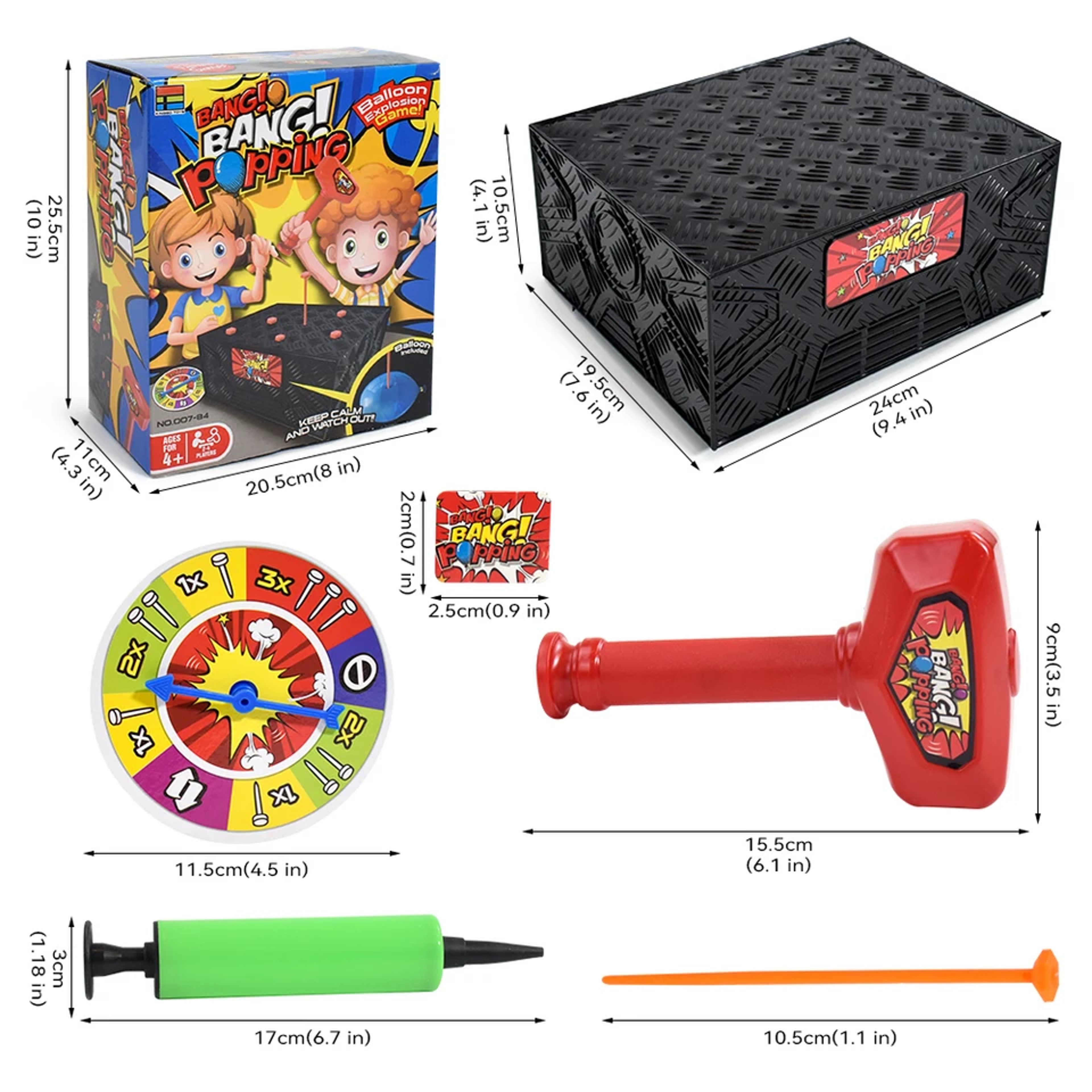 Balloon Explosion Game Fun Party Tabletop Toy Multiplayer for Family Gatherings and Adventure – view 6