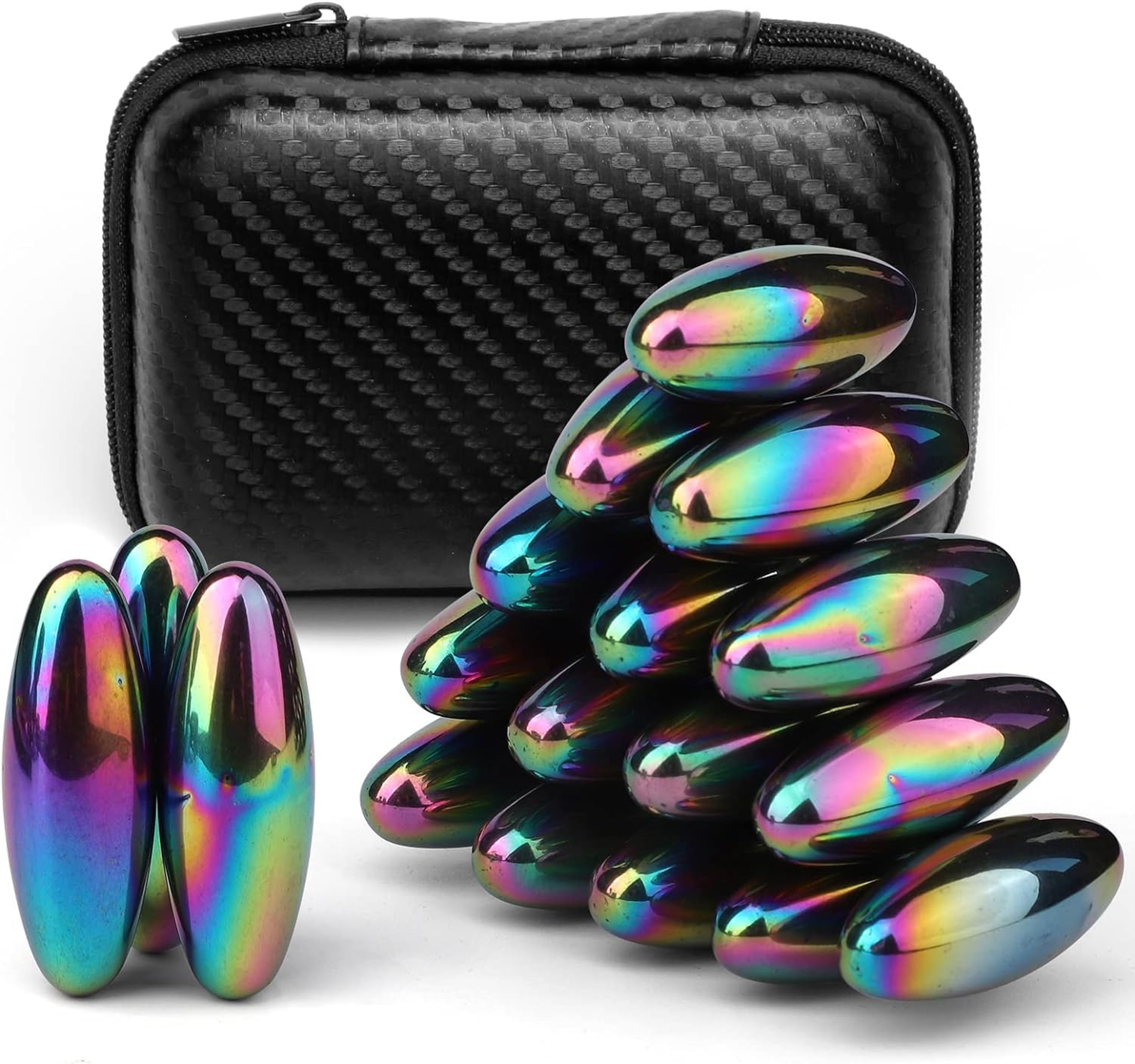 Magnetic Bead Fidgeting Toy For Adults EDC Fidget Toys Oval Magnet Balls Anxiety ADHD Autism Fridge 0