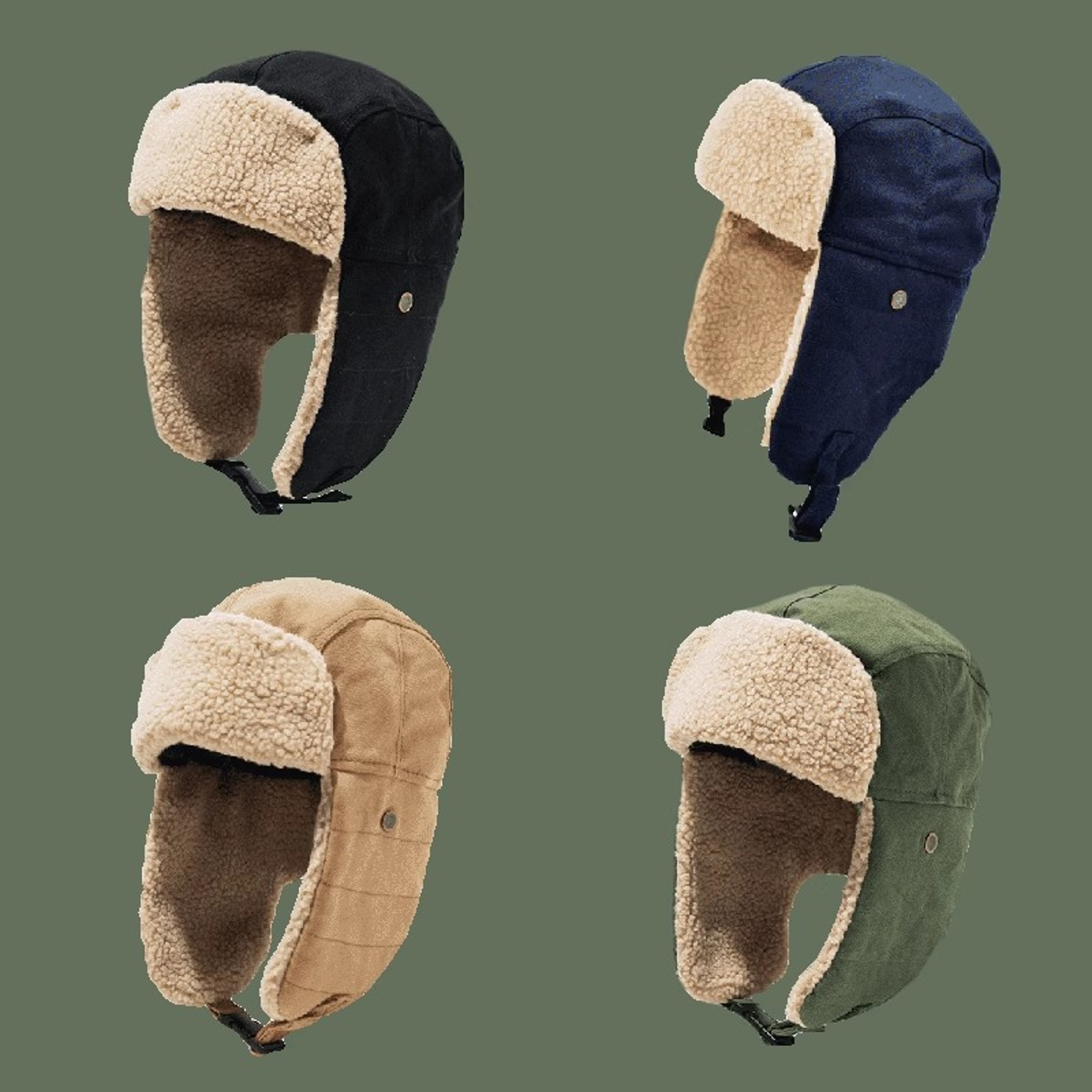 Warmth Ear Protectors Ski Hat Outdoor -Style Lei Feng Cap for Men and Women Fashion – view 2
