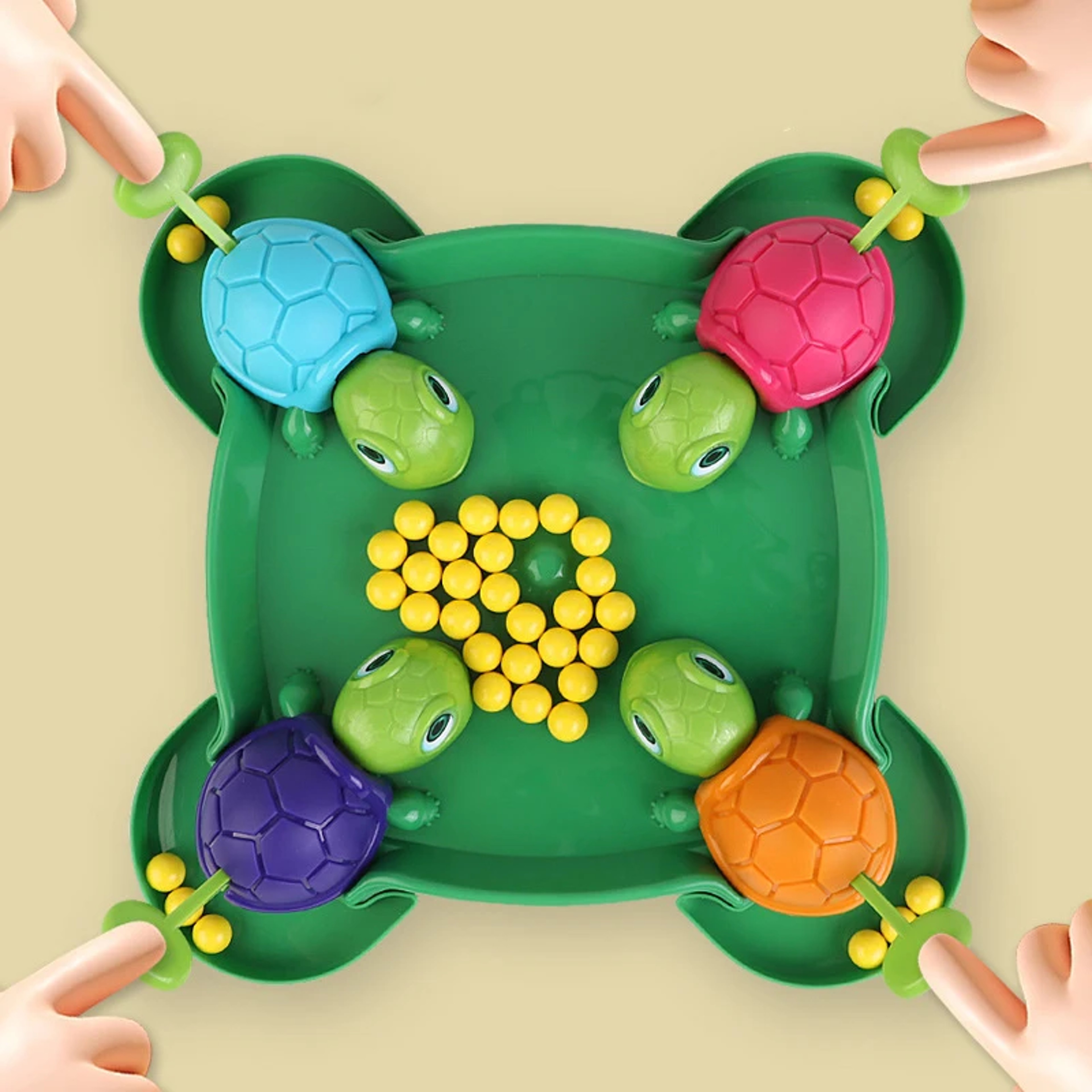 Safe Kids Desktop Turtles Eat Beans Game Entertainment Educational Competitive Toy for Parent-child Interaction – view 4