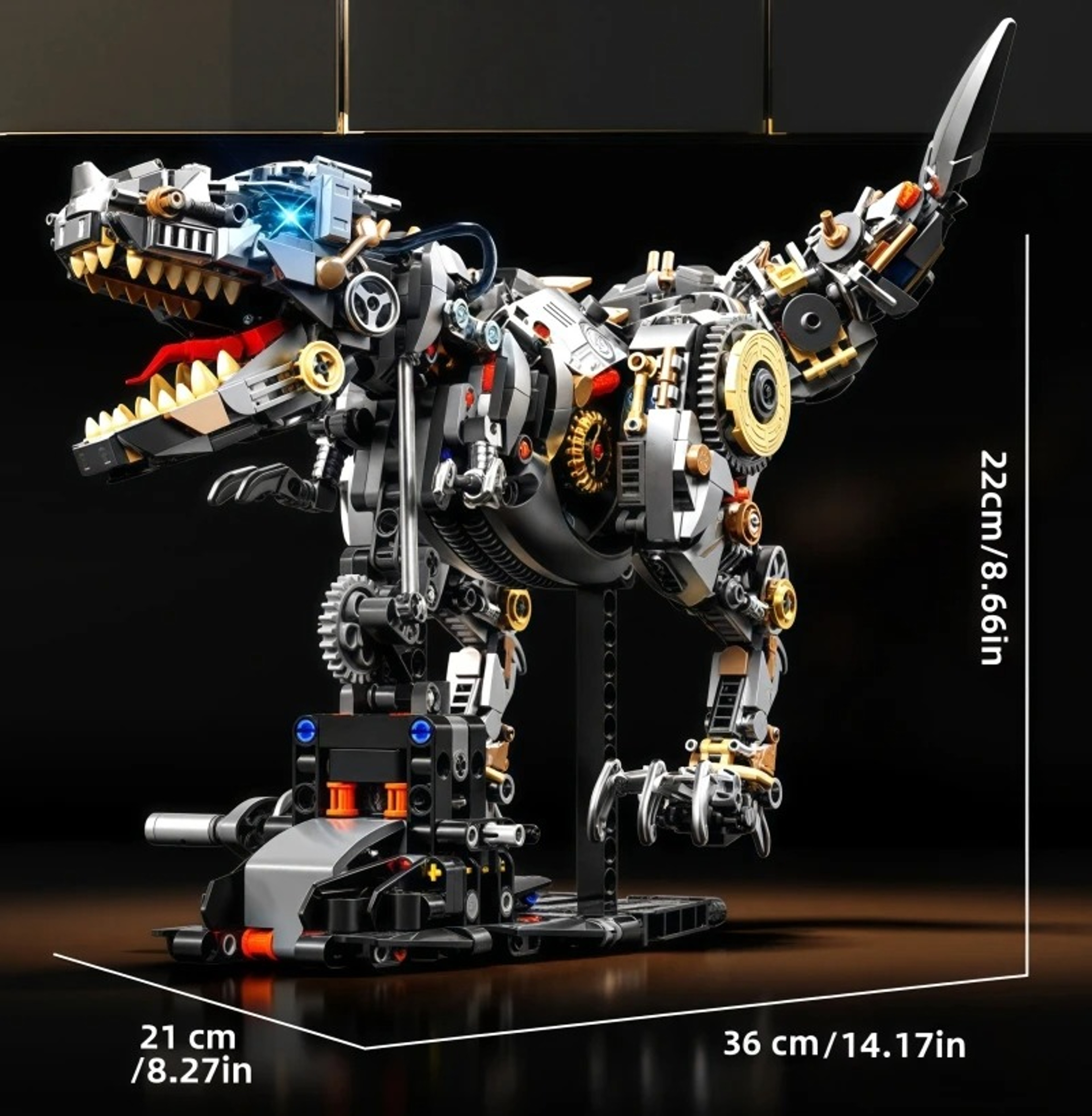 Dragonfly Mechanical Model Building Blocks Kit DIY Toy For Kids And Adults Creative Construction Se 8