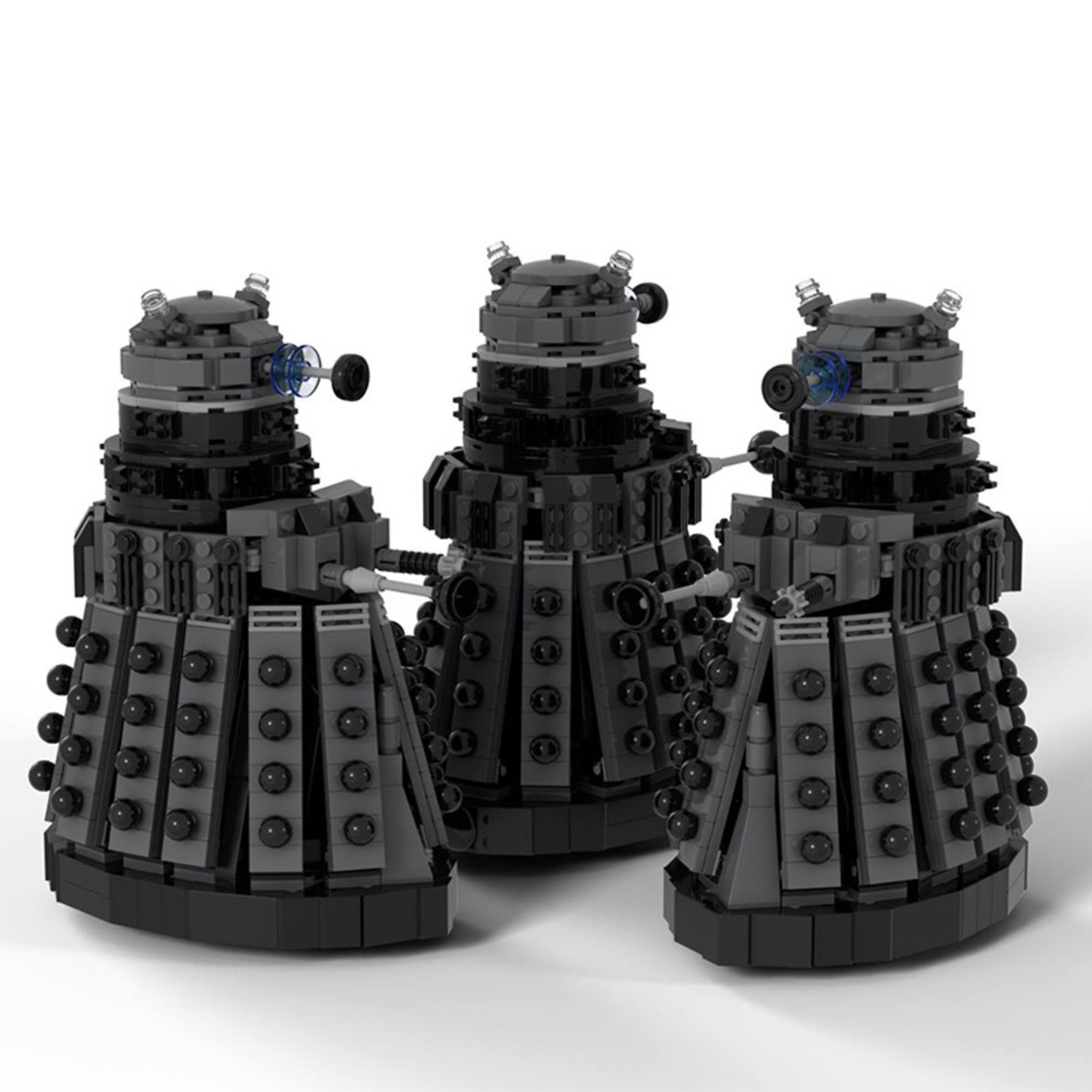 DIY Doctor's Secret Fortress Model MOC Jigsaw Puzzle Complete Creative Toy for Halloween and Christmas Gift – view 2