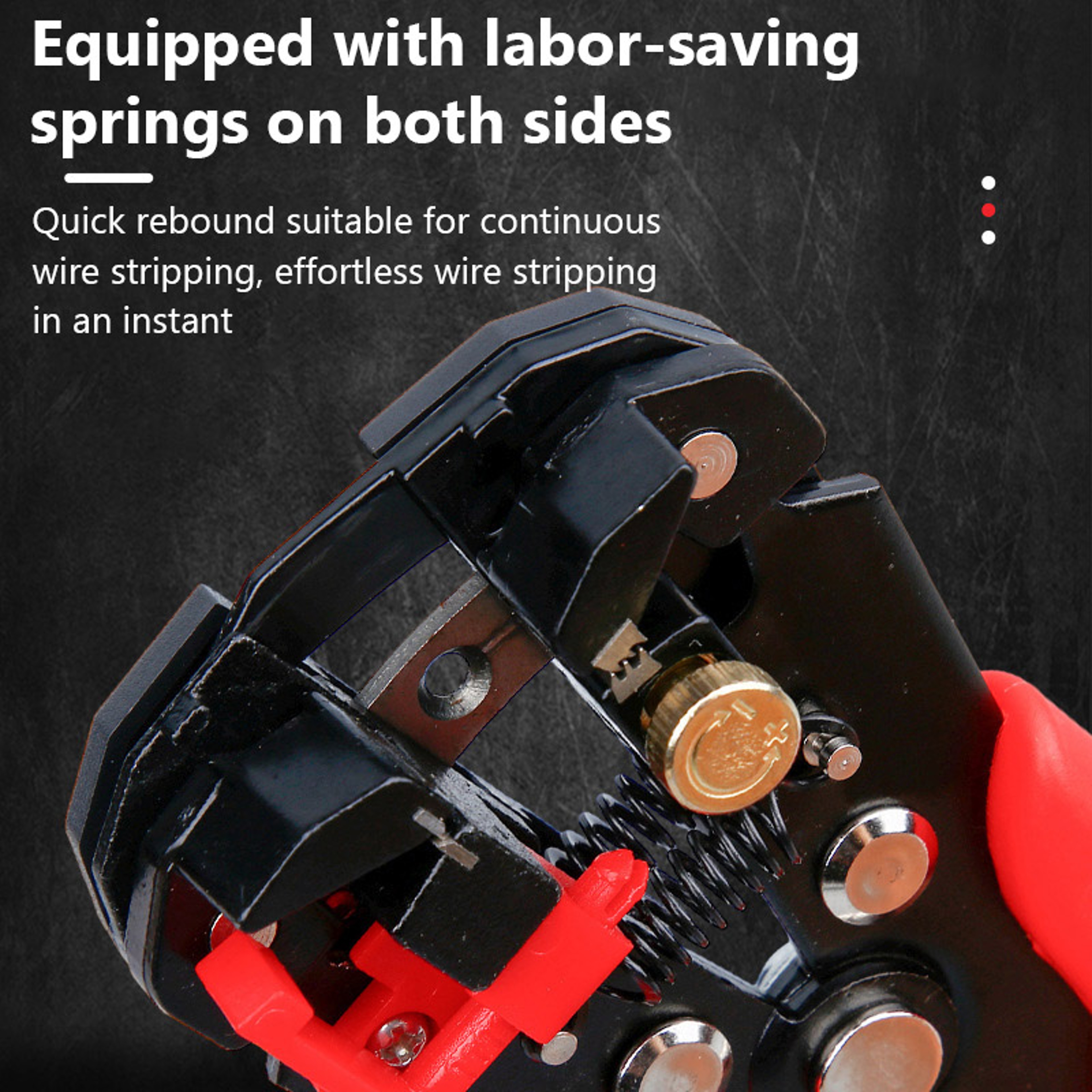 Automatic Wire Stripping Pliers For Cable Cut Crimp Terminal High Precision Hand Tool Cable Crimper 1