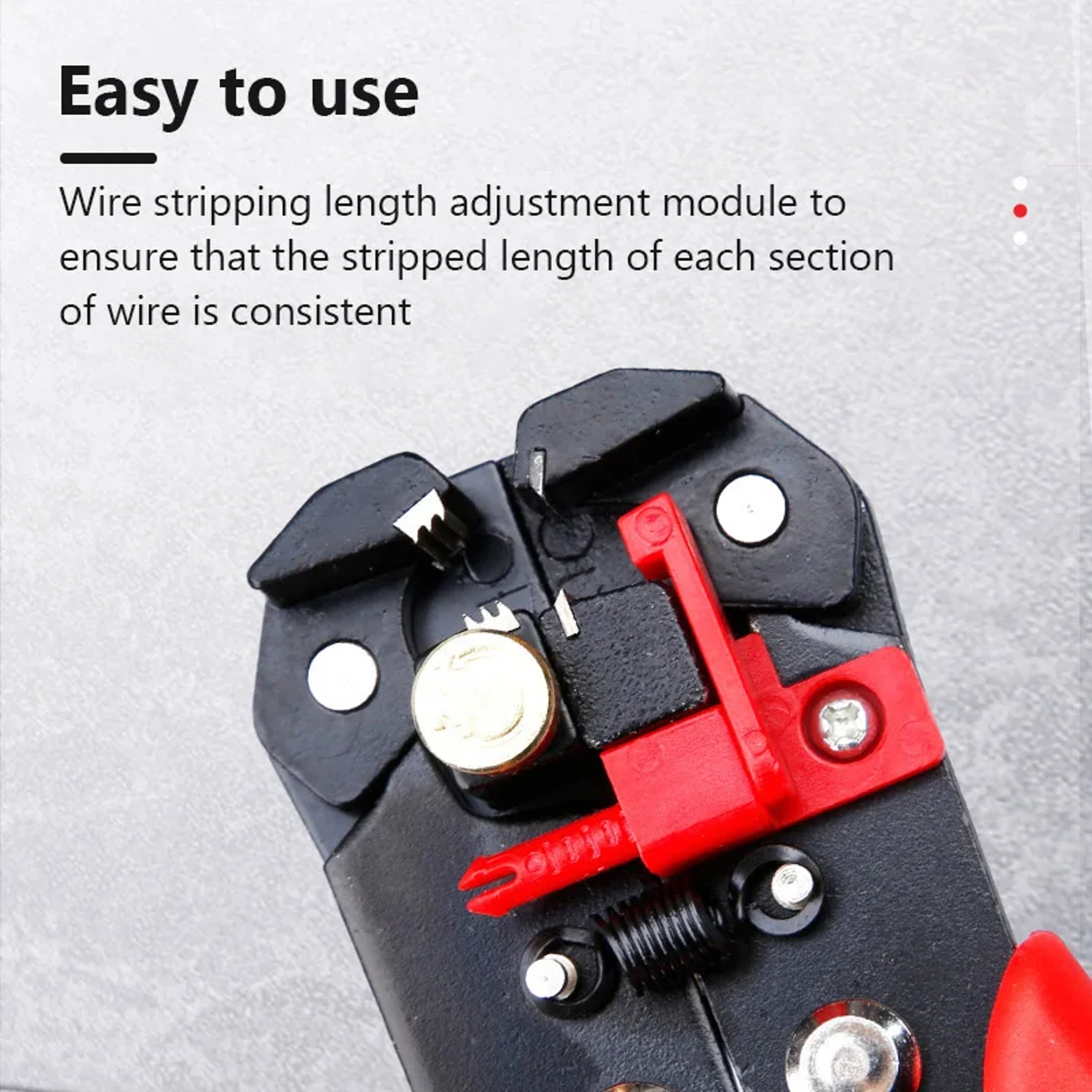 Automatic Wire Stripping Pliers For Cable Cut Crimp Terminal High Precision Hand Tool Cable Crimper 4
