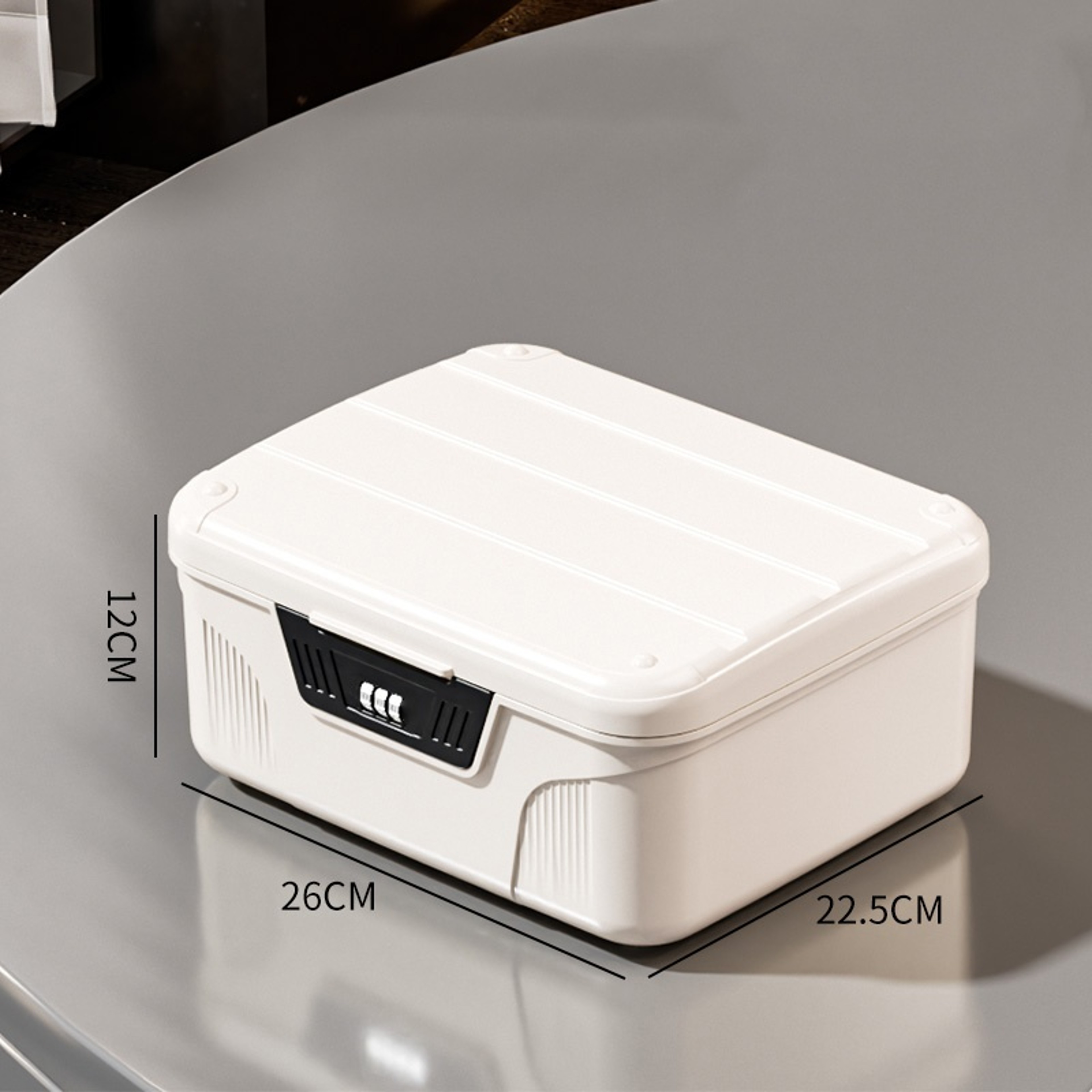 Portable Organizer Case With Digital Password Lock For Jewelry Passport Medicine Household Cash Pri 8