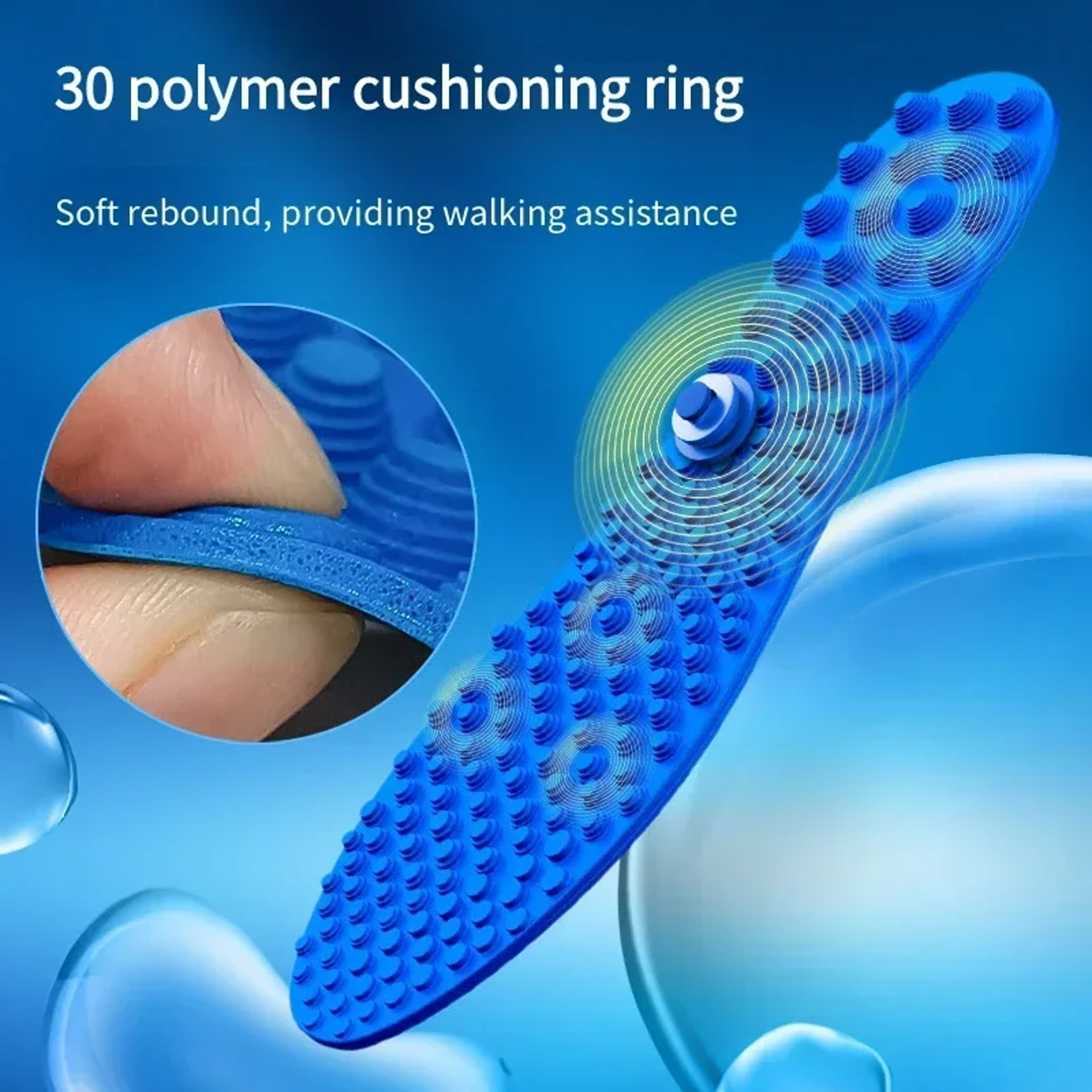 Finger Pressure Board Massage Insole For Men Women Relieve Foot Fatigue Soft Sports Casual Shoes Pa 4