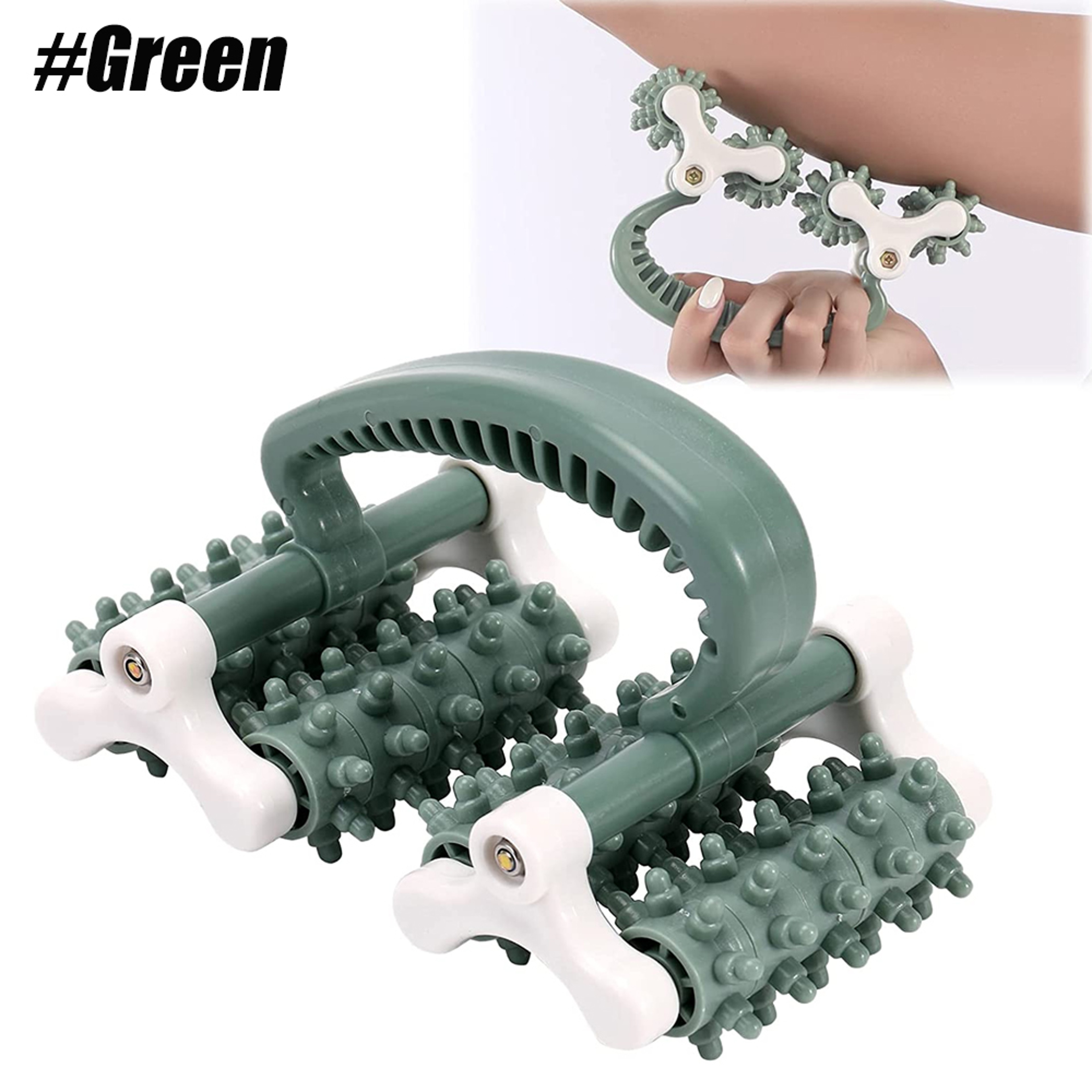 Fat Blasting Muscle Massage Roller Increaser For Back Neck Legs Anti Cellulite Myofascial Release T 5