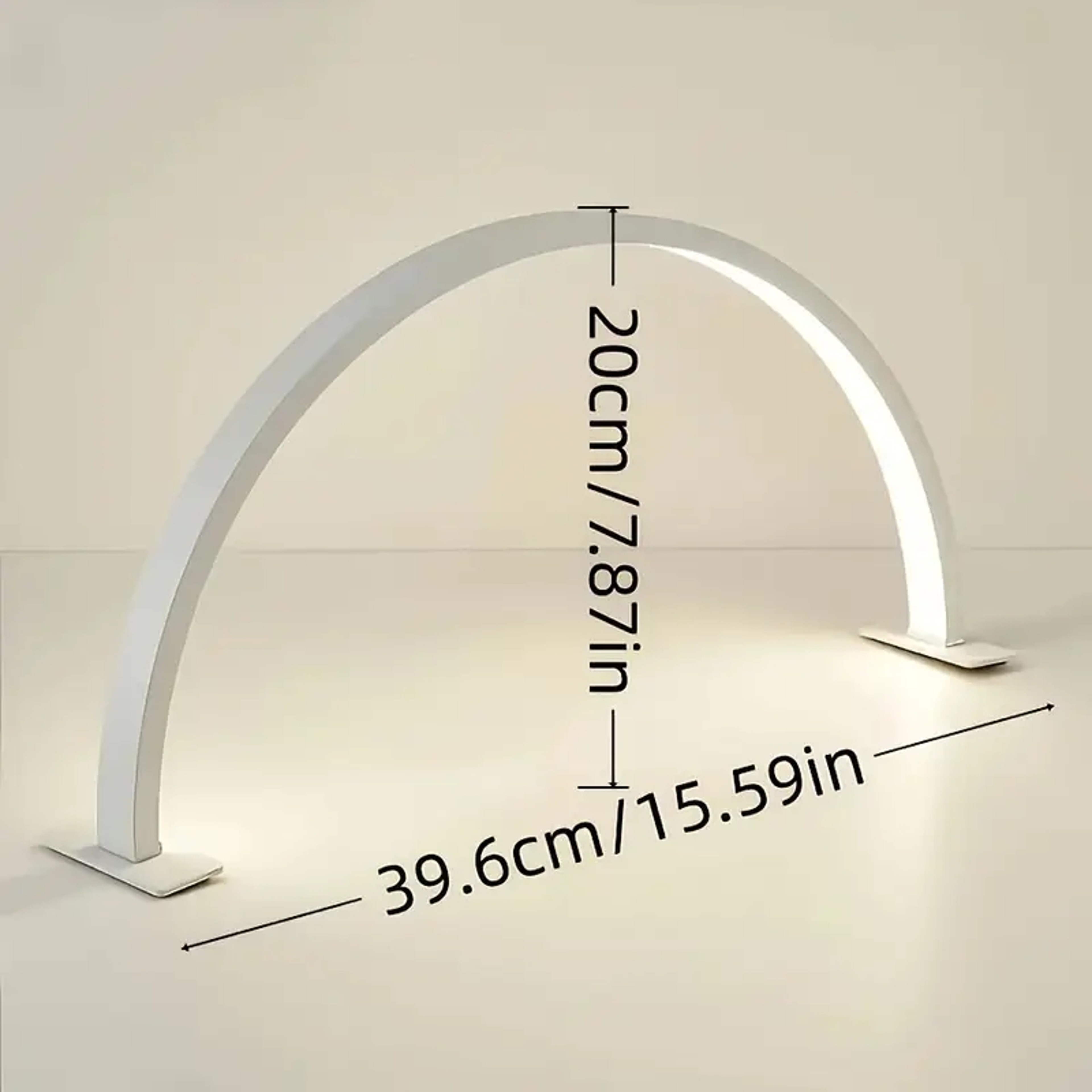 Beauty Work Desk Lamp New Moon Nail Work Lamp ThreeColor USB Power Supply For Nail Art Eyelash 5