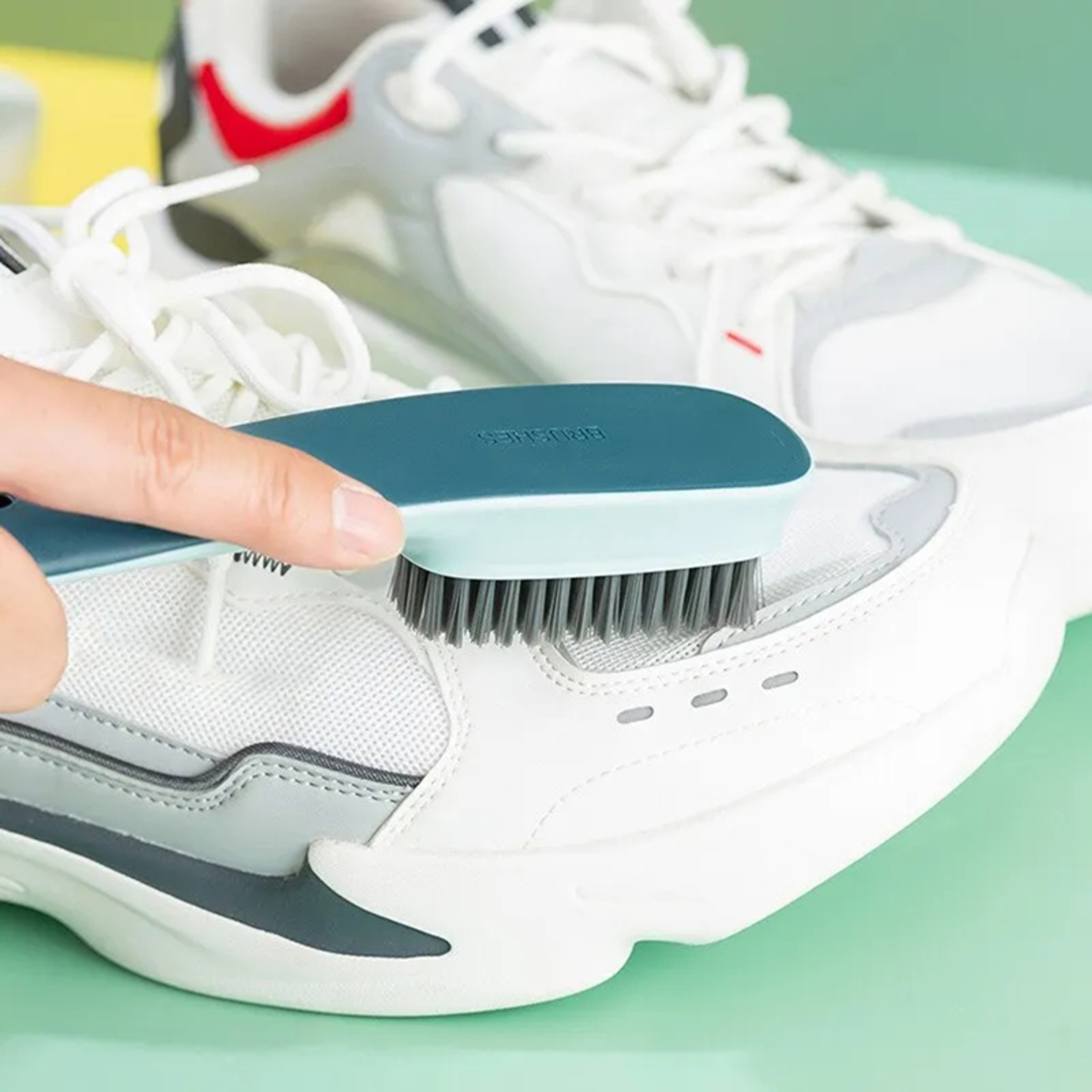 Plastic Shoe Cleaning Brush Multi-functional Household Scrubbing Washing Brush Commercial Cleaning Tools – view 4