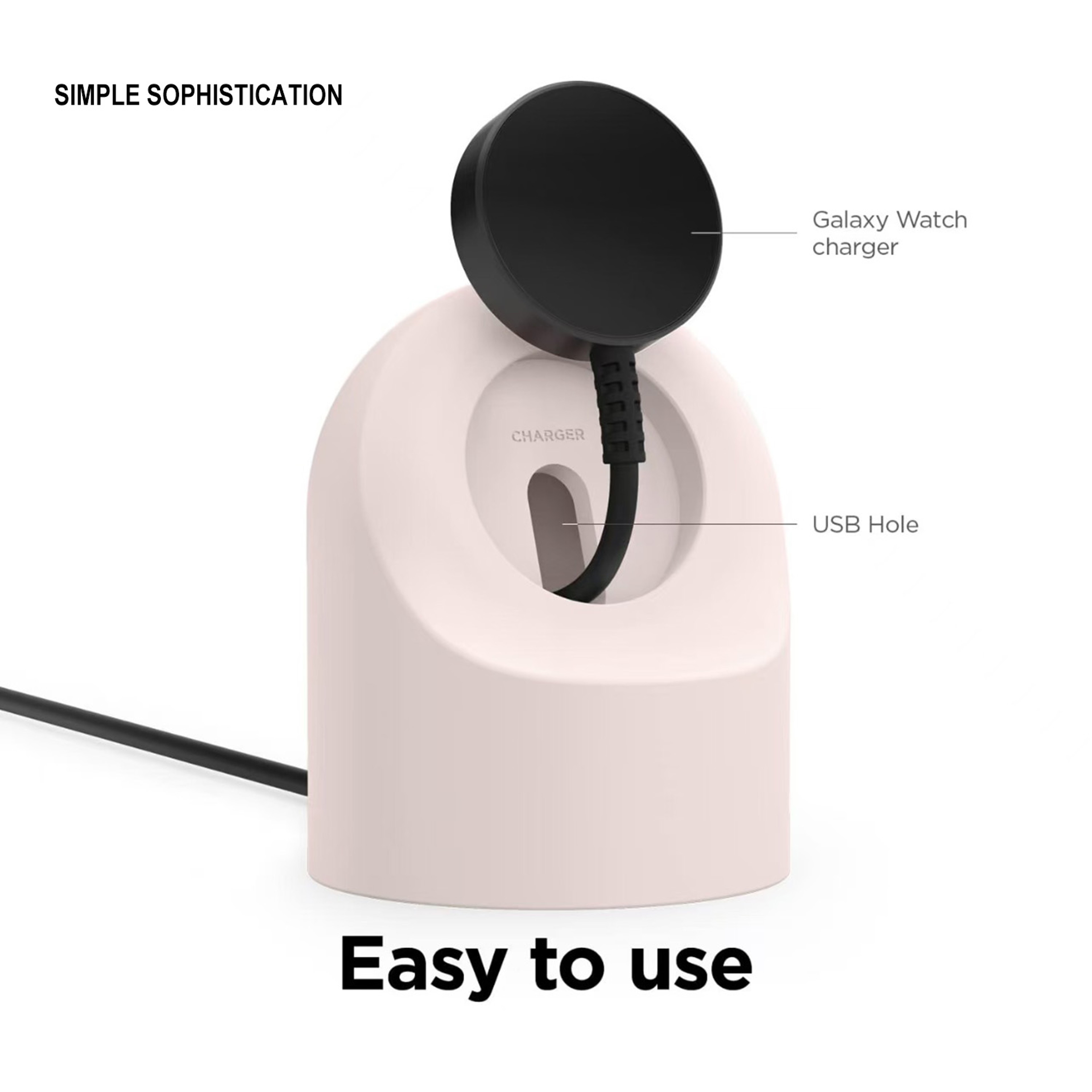 Galaxy Watch Charger Stand Compatible Silicone Stand For Galaxy Watch Charge Base 3