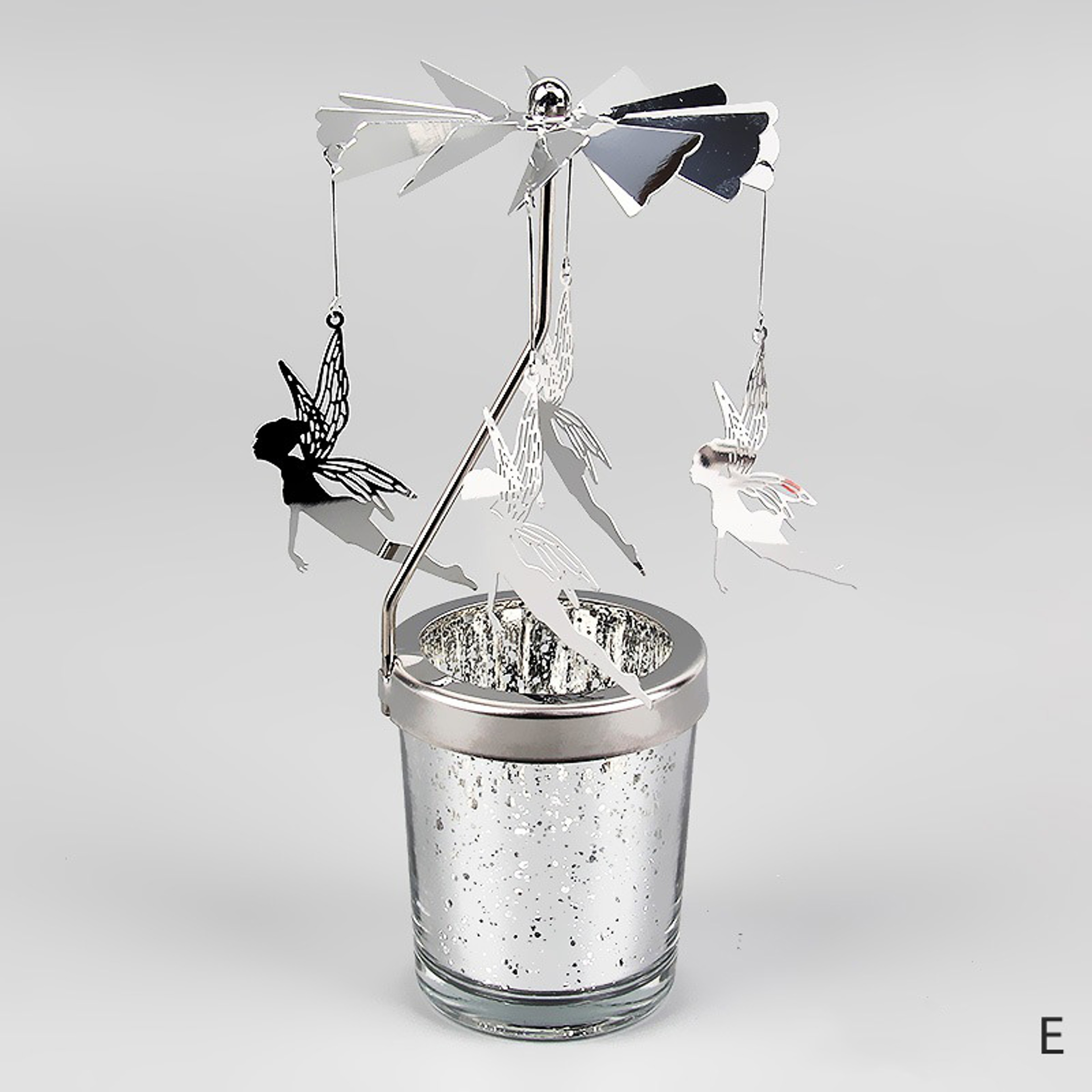 Carousel Candle Stand Hot Rotating Candlestick Hallowmas Home Decoration Party Room Gift 7