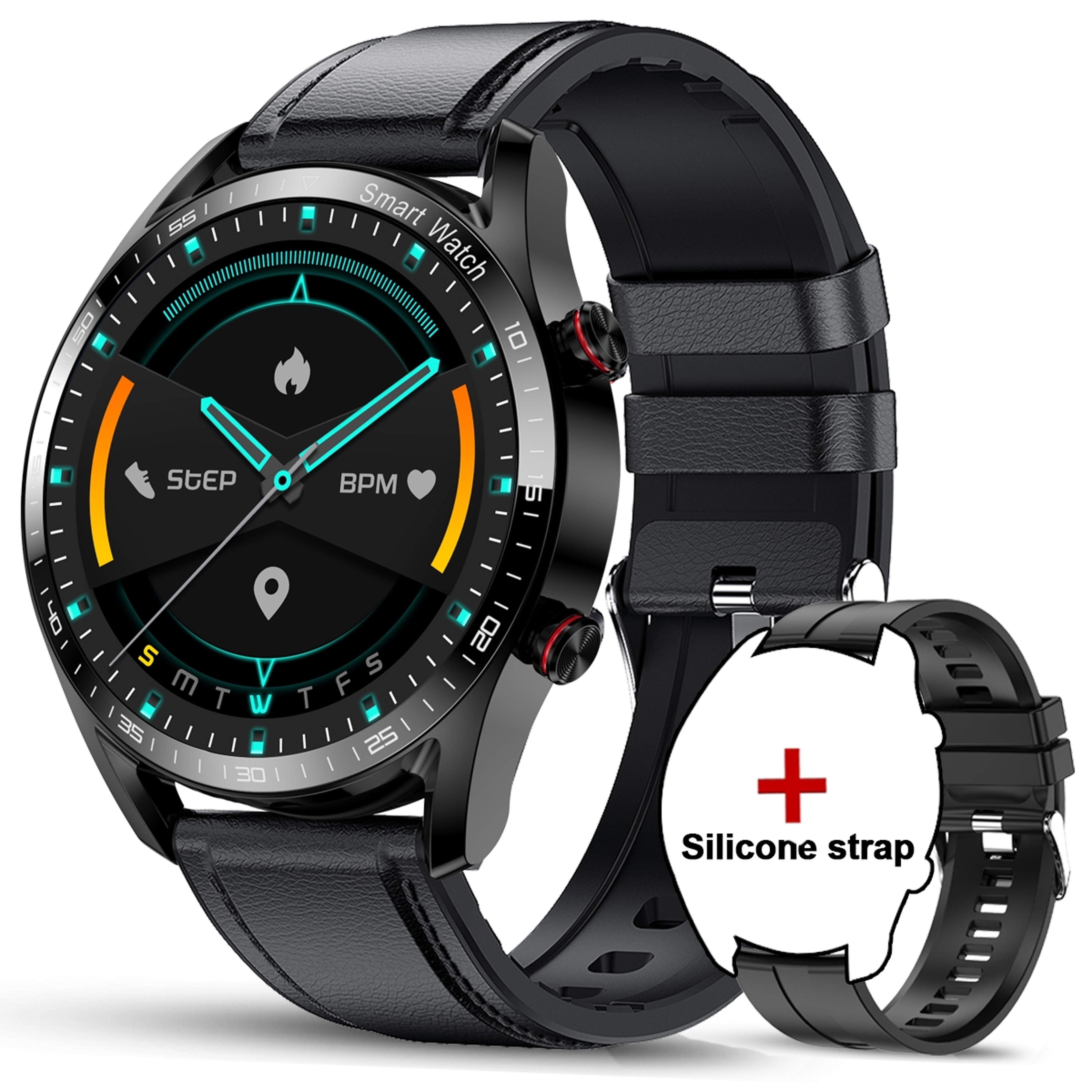 Bluetooth Call Smart Watch Men Waterproof Health Monitoring Multi-Sport Mode Business Smartwatch – view 9