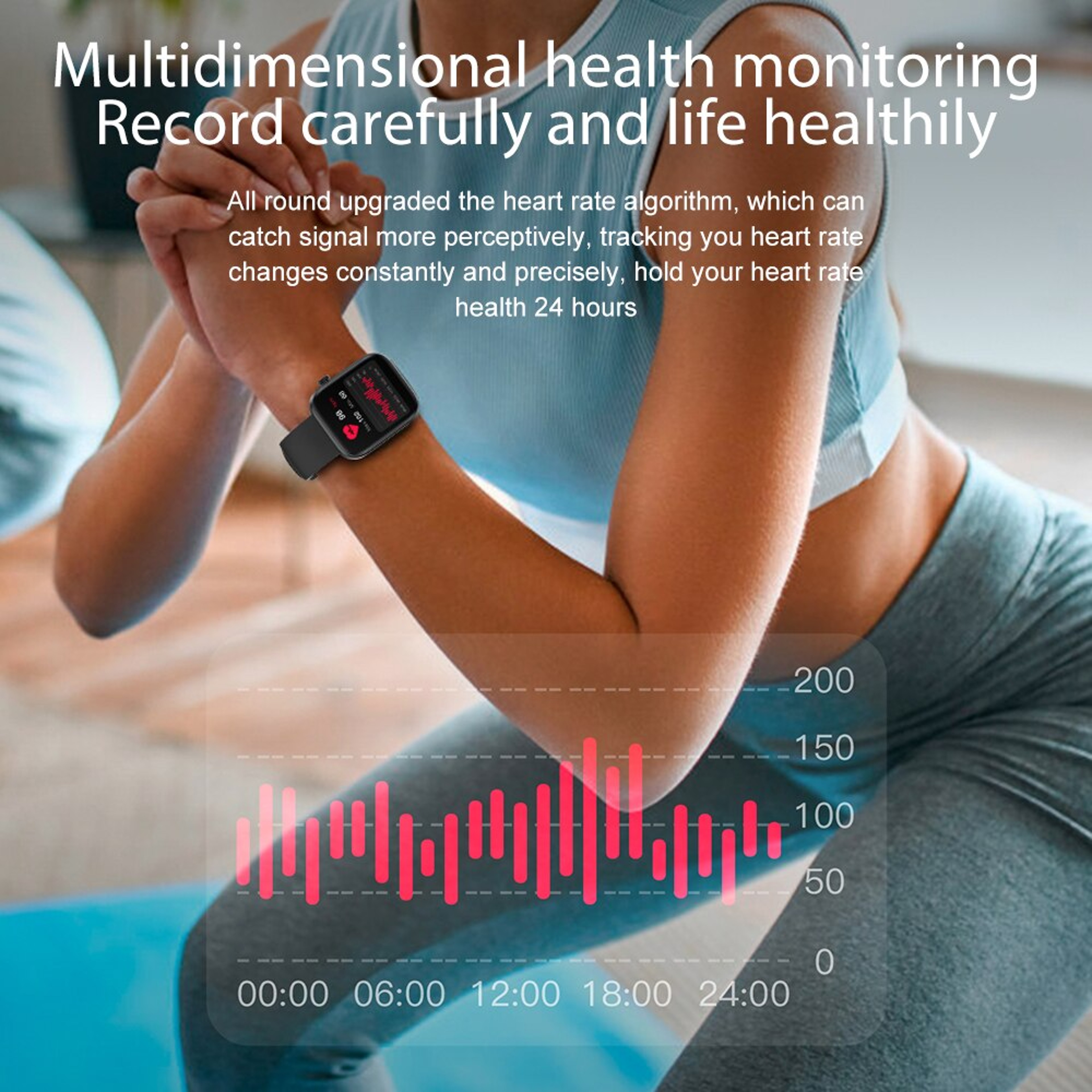 Smartwatch For Women Voice Assistant With Health Monitoring And Waterproof Feature 1