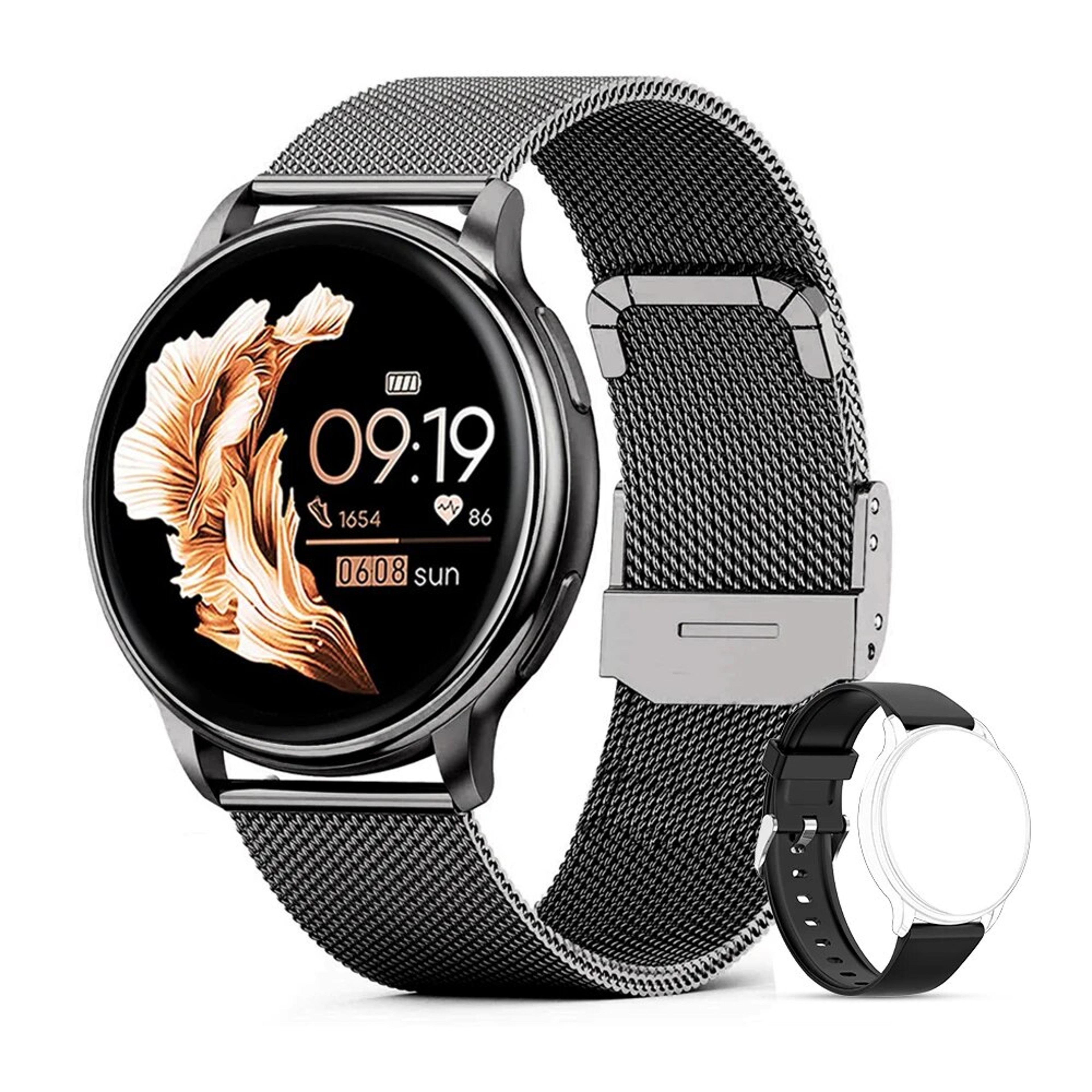 Smart Watch Women Bluetooth Call Custom Dial Men Fitness Tracker Sport Heart Rate Smartwatch 7