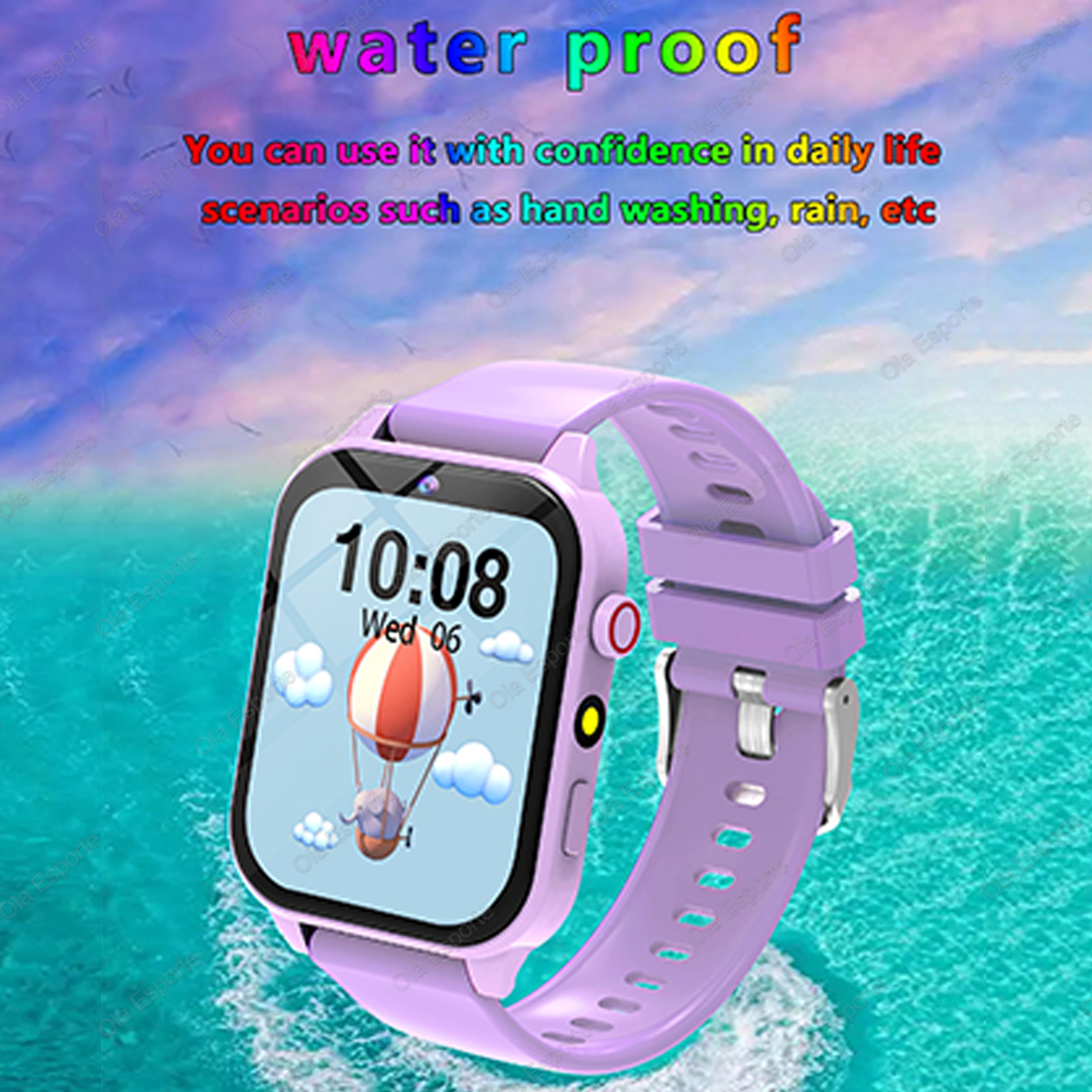 Kids Smart Watch With Display Camera Games Sleep Monitor Alarm Clock Gift For Boys Girls 5