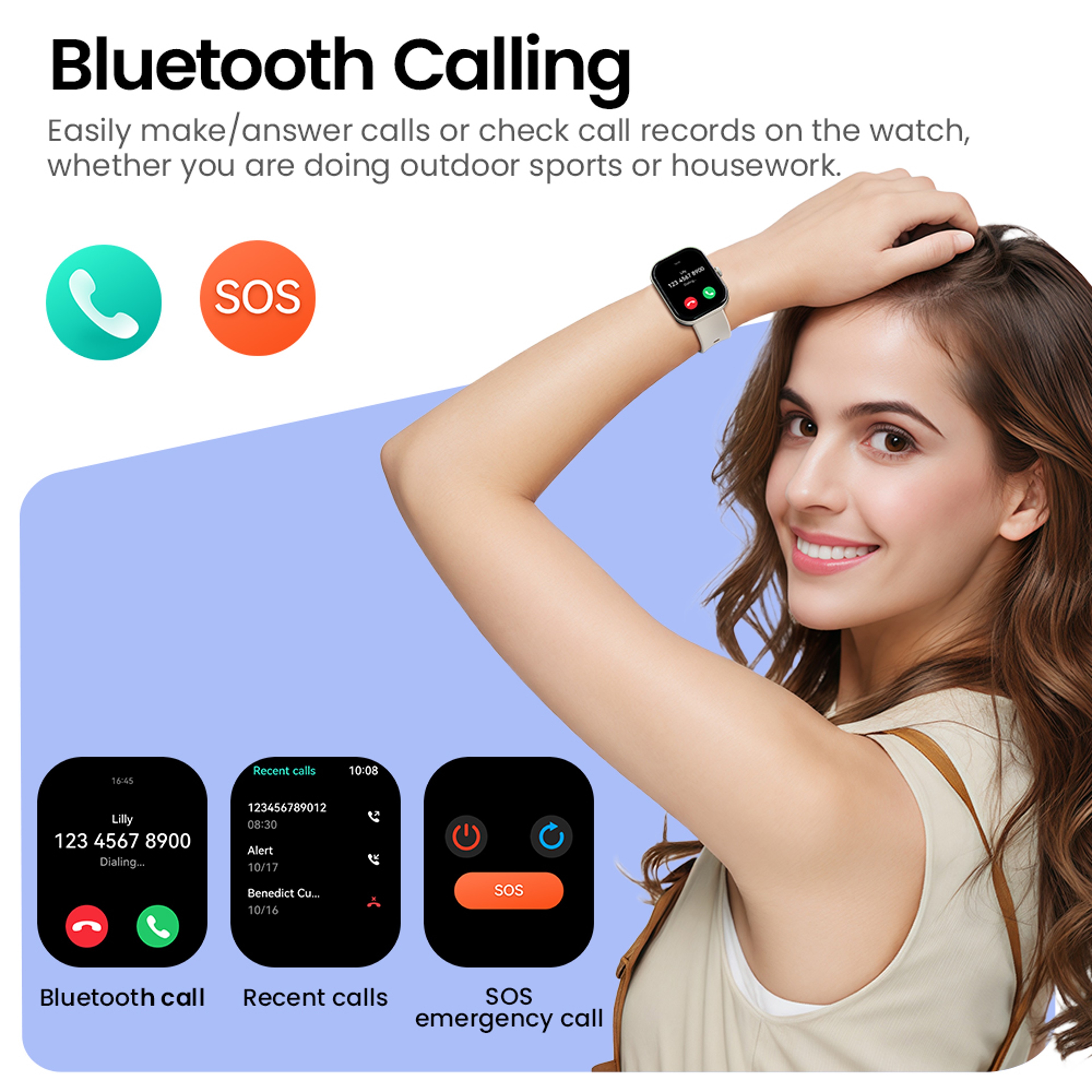 Voice Calling Watch Smart Watch For Men Waterproof Health Monitoring Voice Assistant Smart Notifica 4