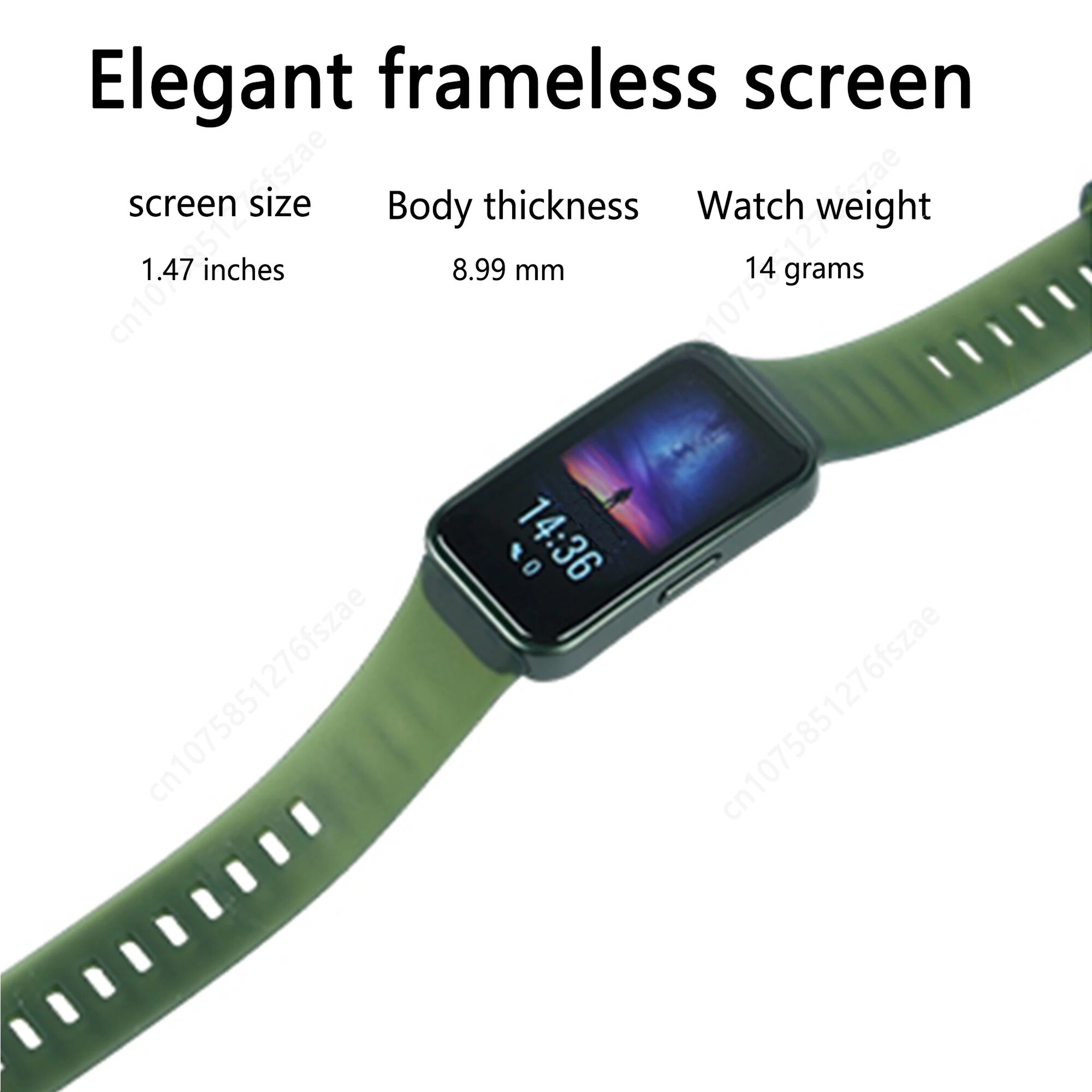 Allday Blood Oxygen New Band 8 Smart Band Heart Rate Long Battery Life 2
