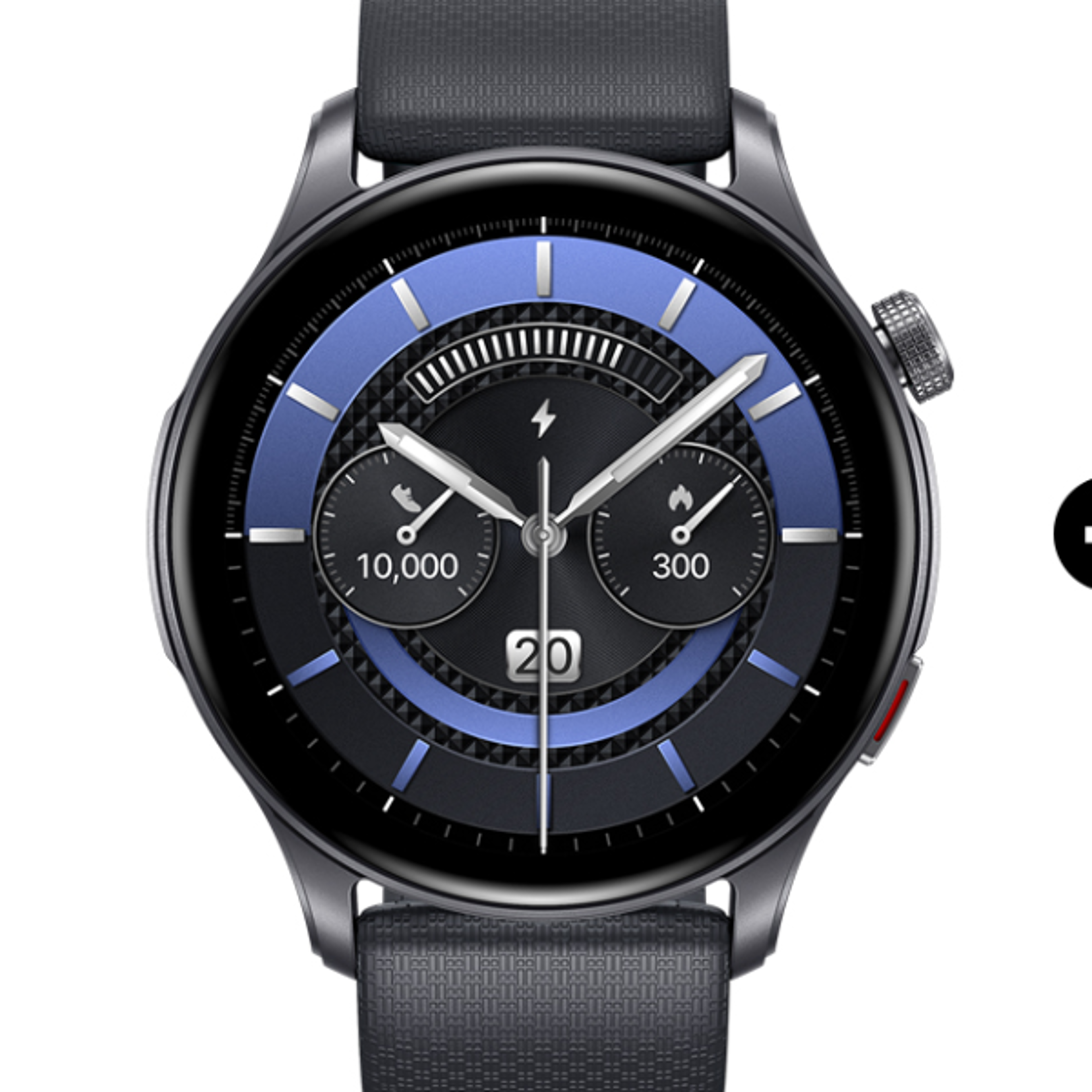 Btalk GPS Smartwatch AMOLED Display Dual Strap Sports Watch Bluetooth Calling Heart Rate Stress Trac