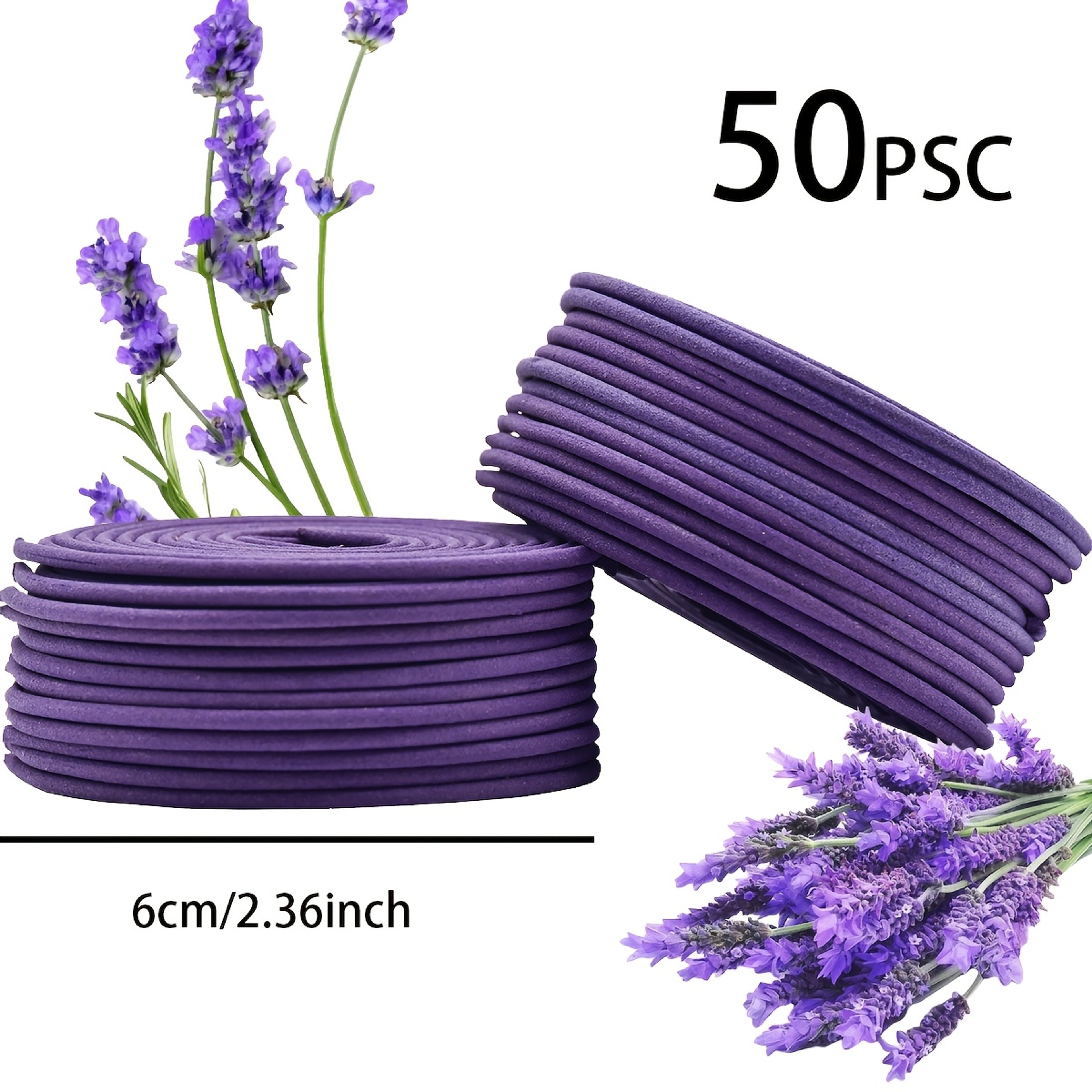 Lavender Scented Spiral Candles Fresh Elegant Fragrance LongLasting Burning Time For Yoga Meditatio 5