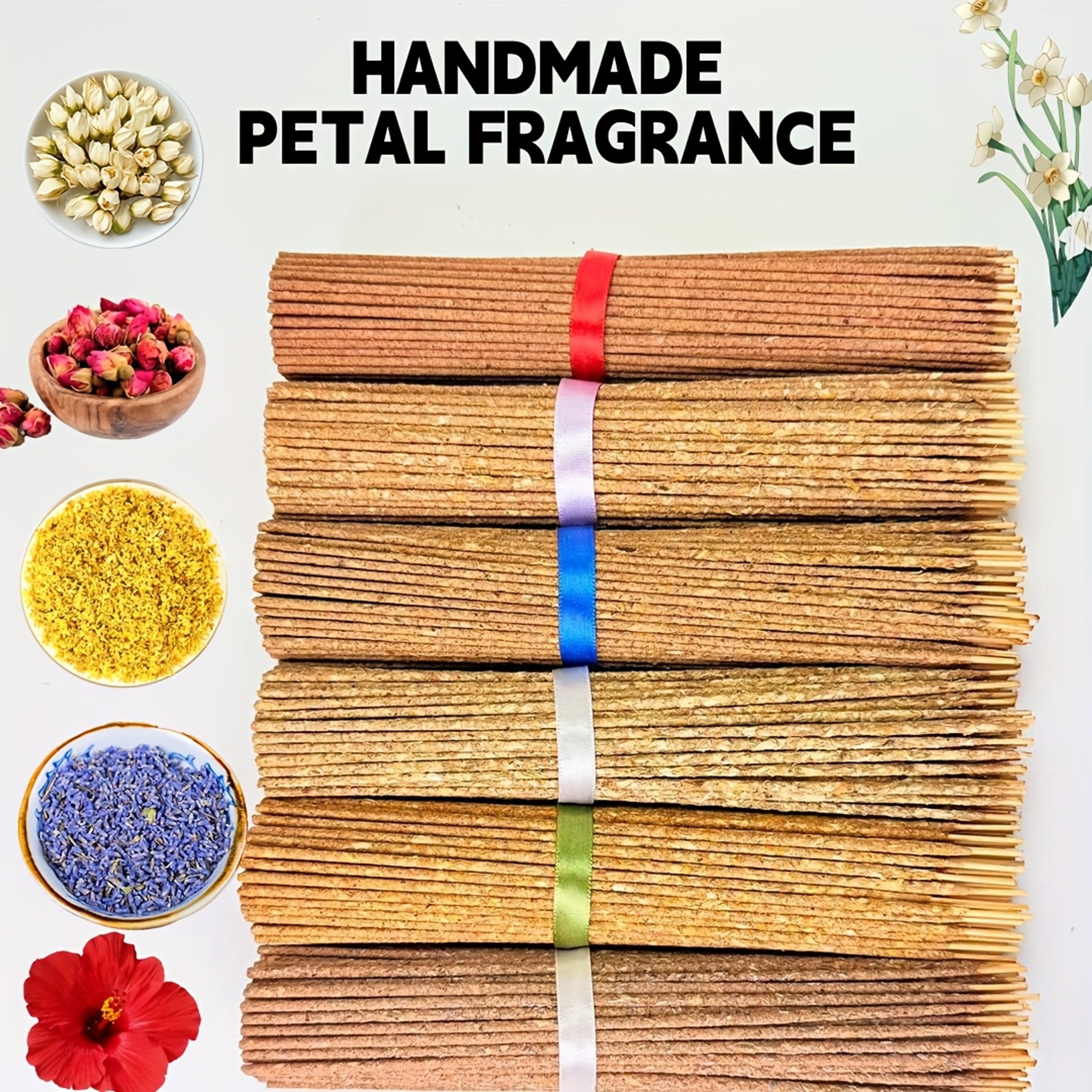 Natural Petal Fragrance Handmade for Yoga Meditation Long-Lasting Home Air Purification – view 1