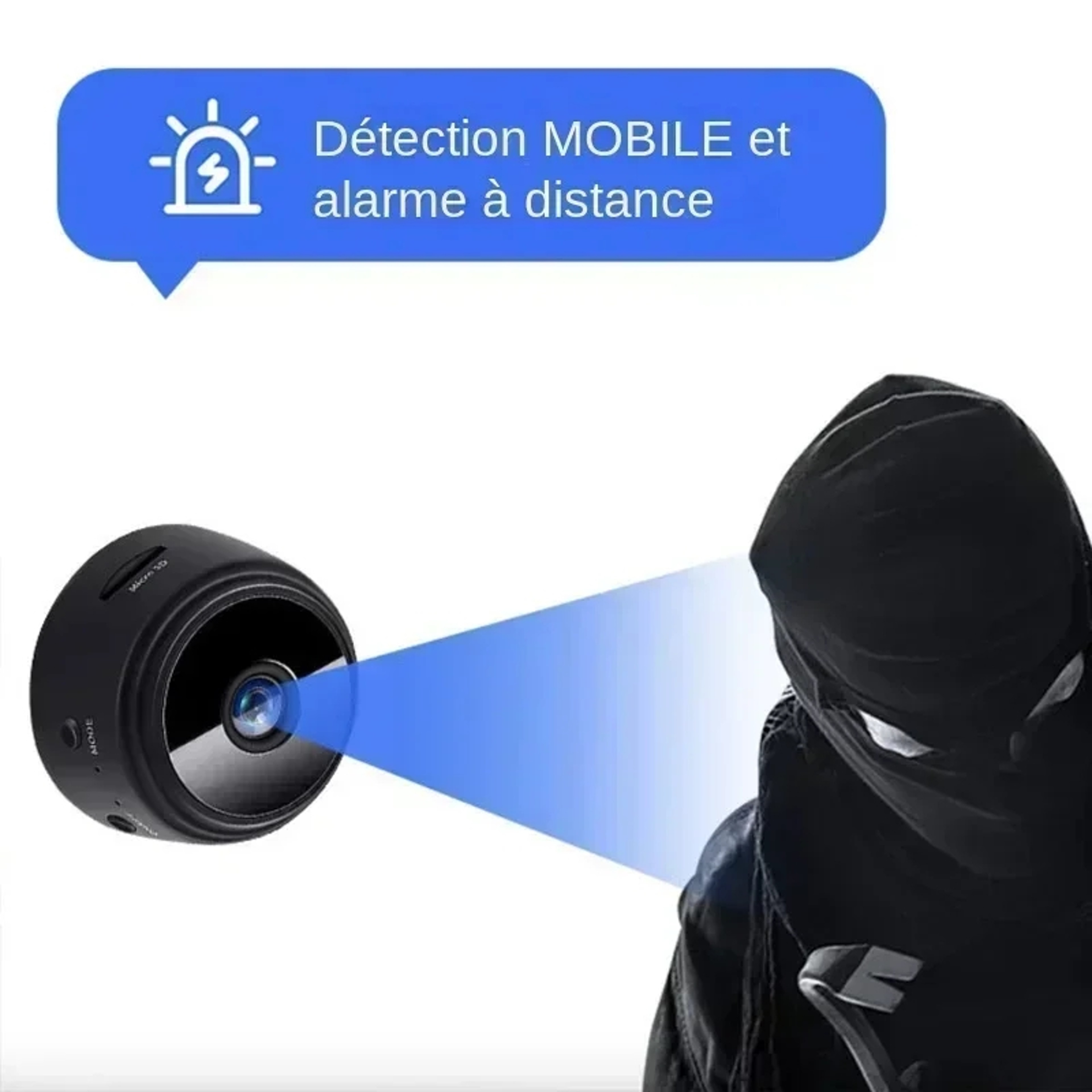 Mini WiFi Camera for Security Protection, Wireless Remote Monitor Camcorders Video Surveillance Smart Home – view 5