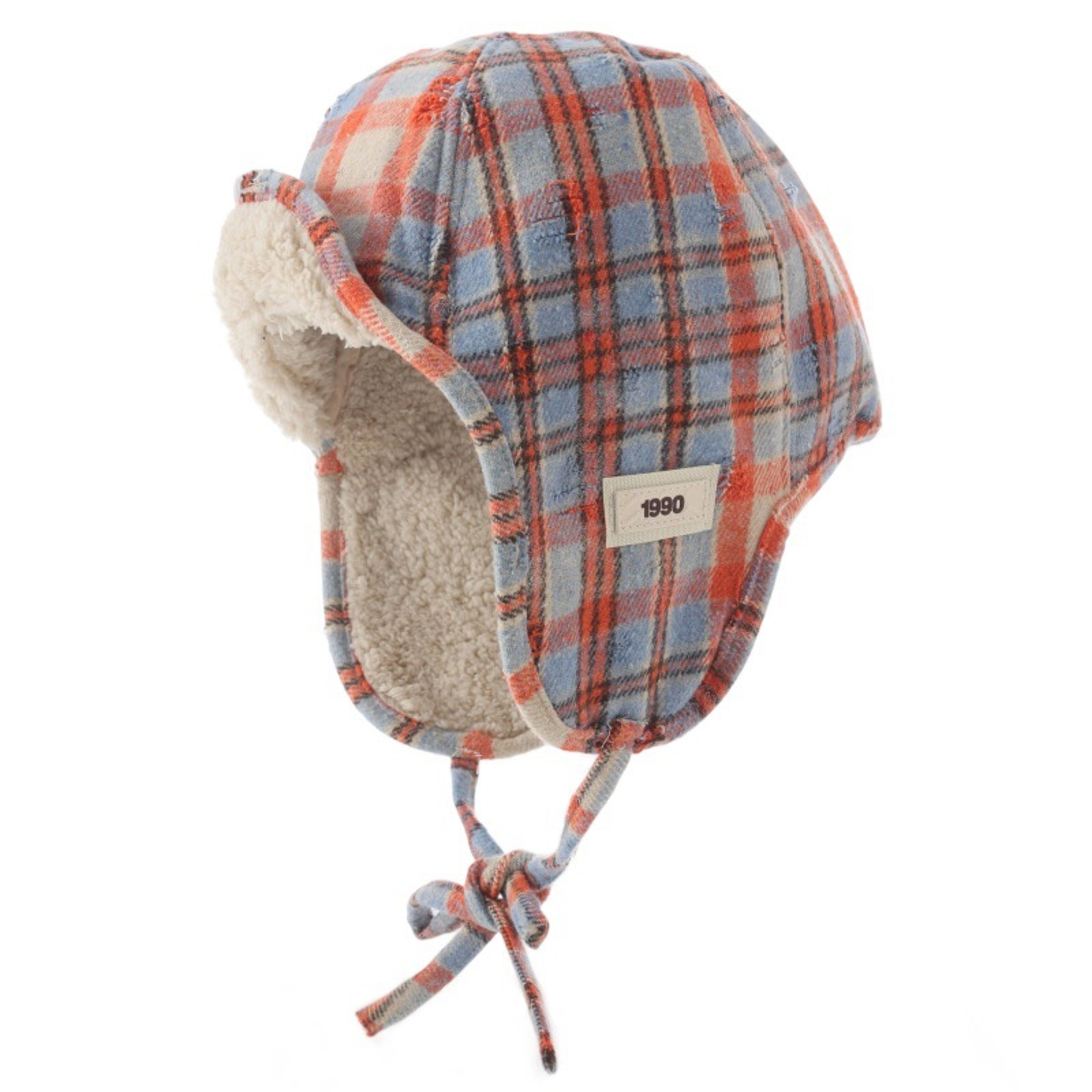 Plaid Unisex Ski Caps Thickened Warm Pilot Hat Windproof Bomber Hat – view 10