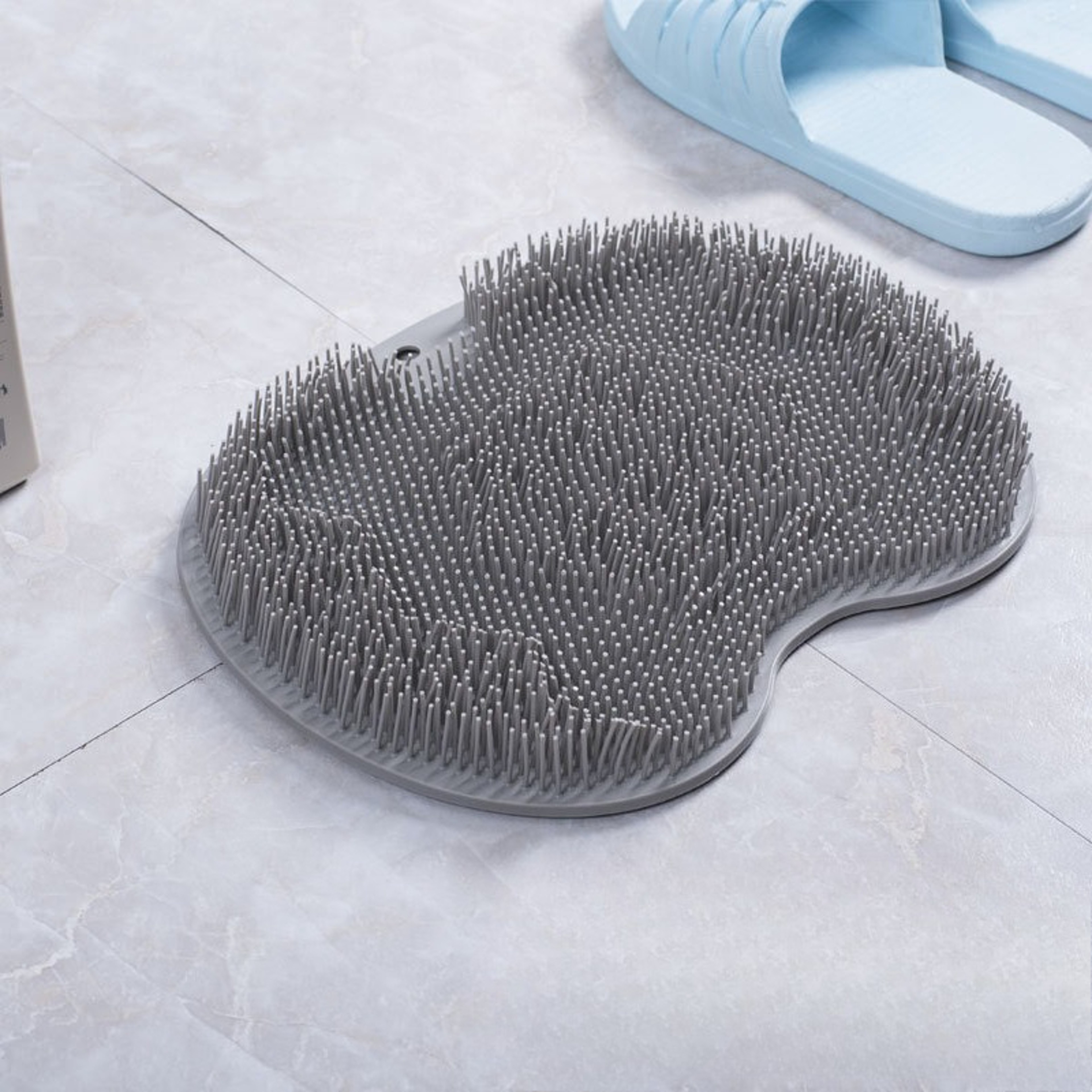Refreshing Bathroom Foot Massage Mat With Wallmounted Nonslip Suction Cup And Back Scrub 6