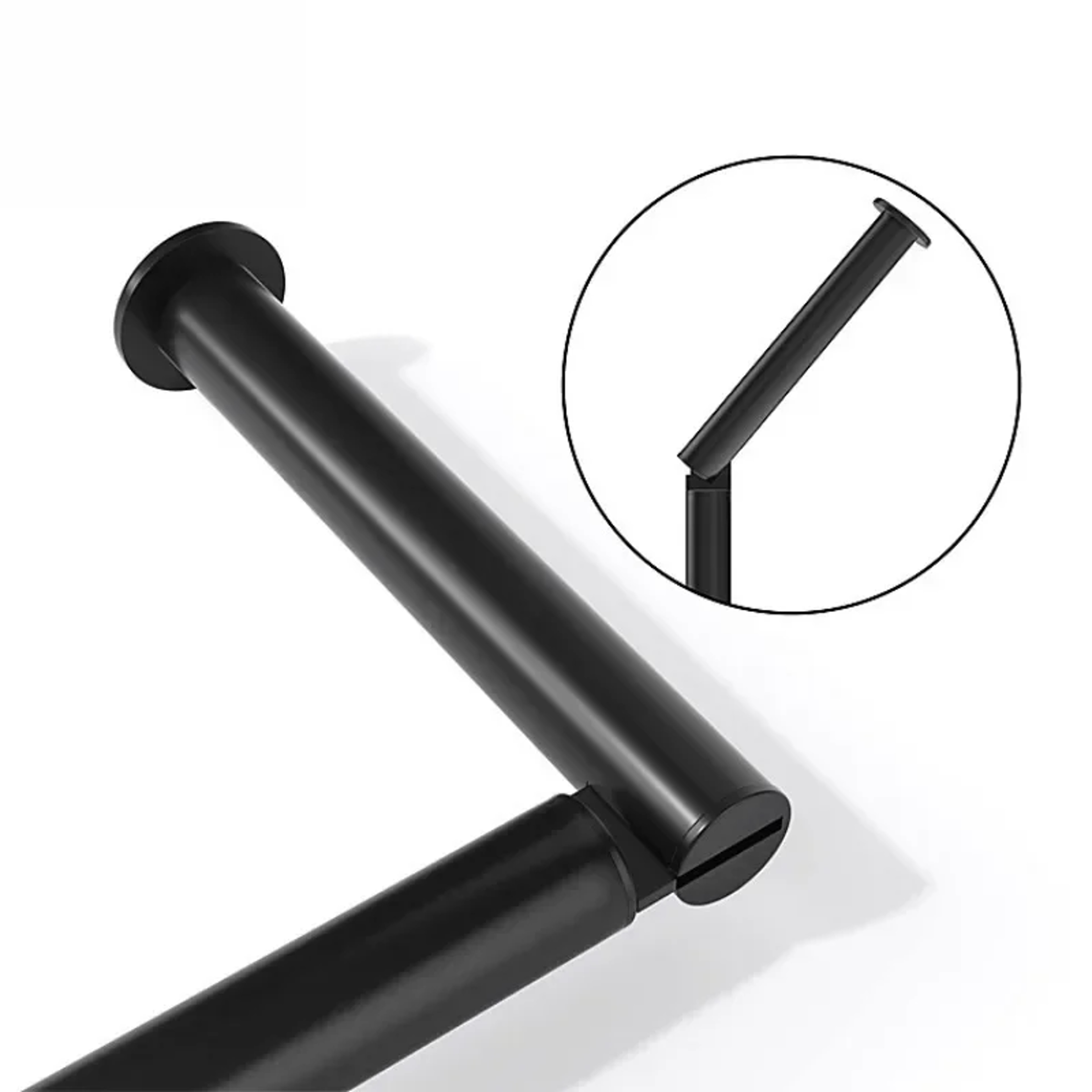 Single Pole Paper Towel Holder Bathroom Stainless Steel Floor Mounted Toilet Paper Holder Kitchen F 2