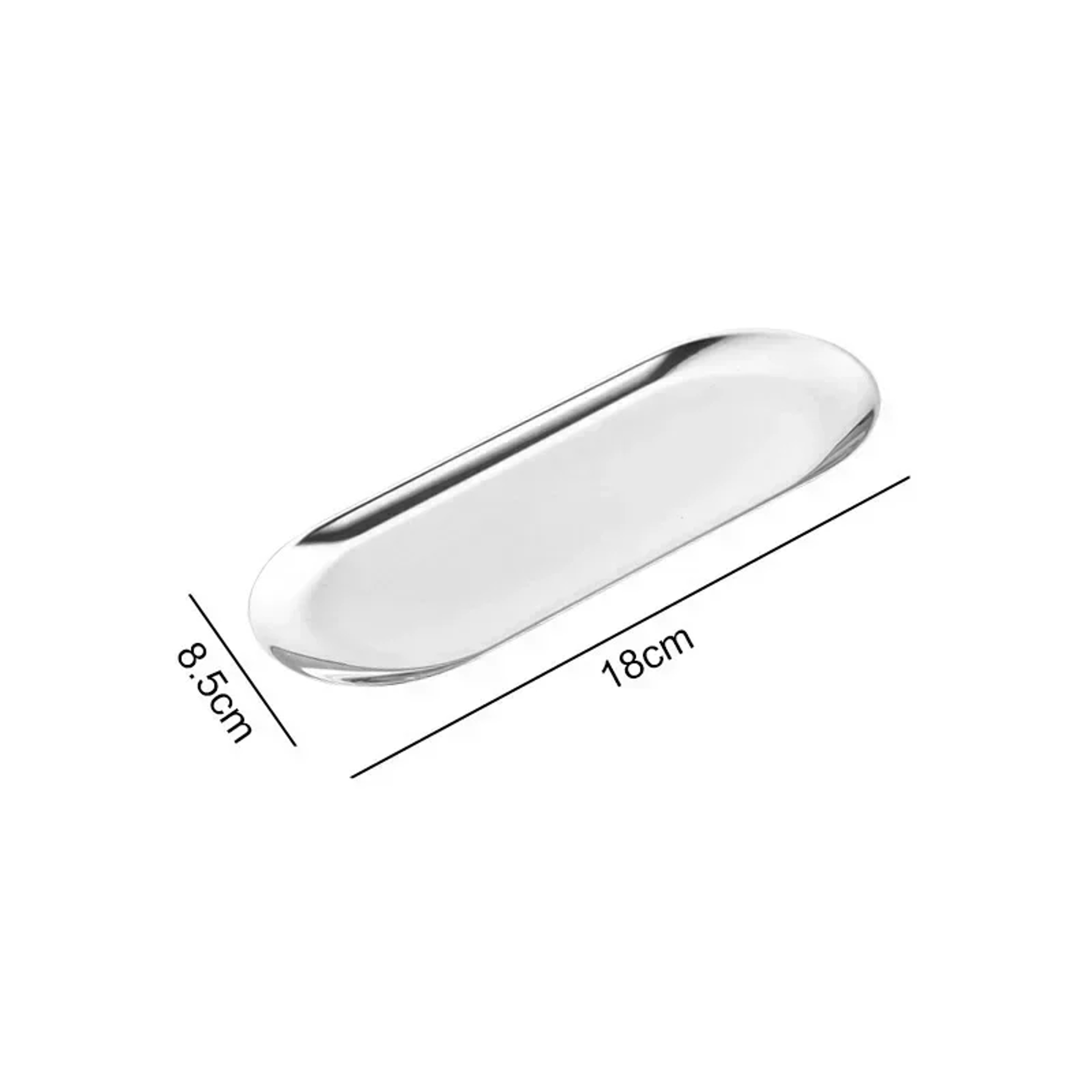 Nail Art Equipment Plate Stainless Steel Cosmetic Storage Tray False Nails Dish Doctor Surgical Den 7