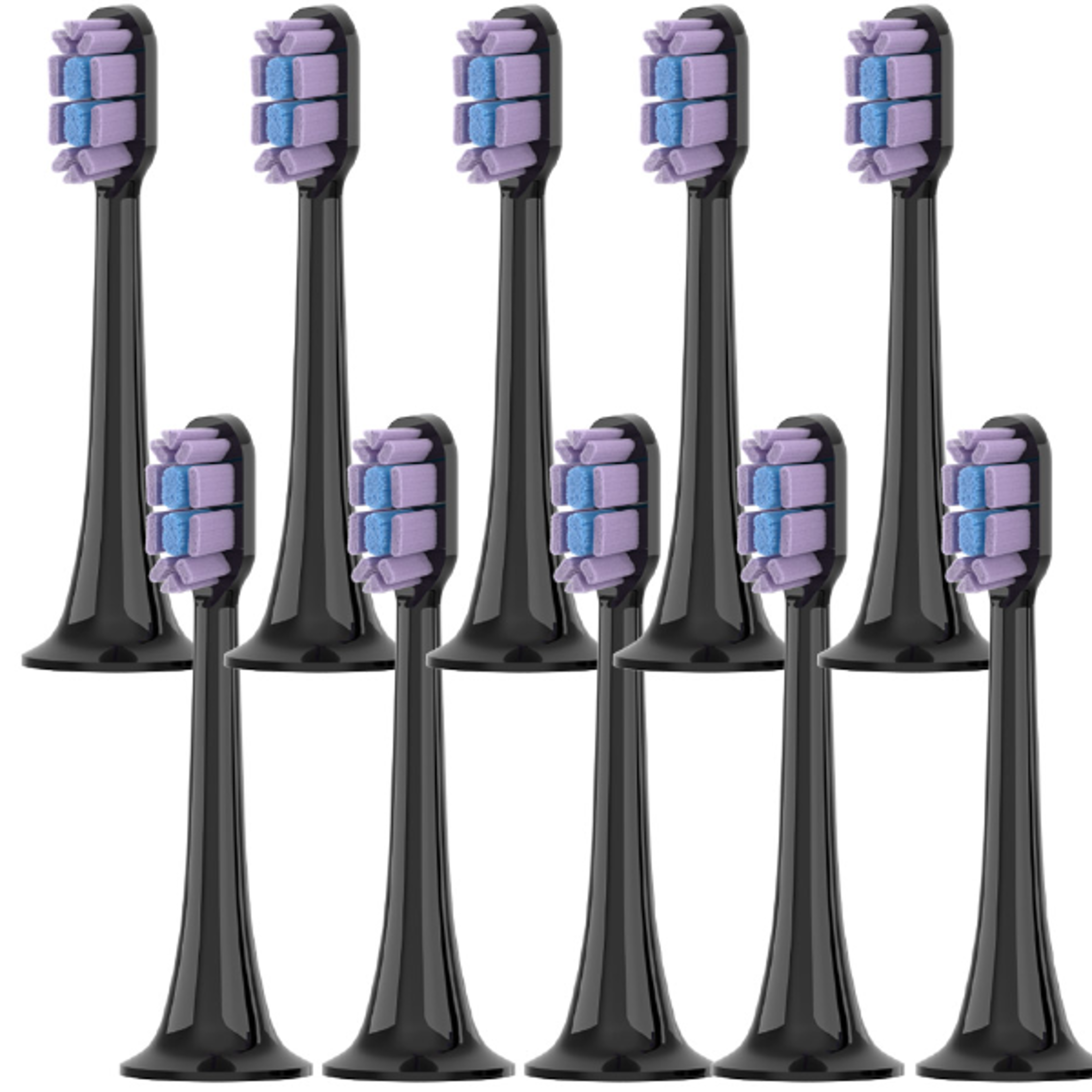 Replacement Brush Heads for Electric Toothbrush Dupont Bristle with Caps