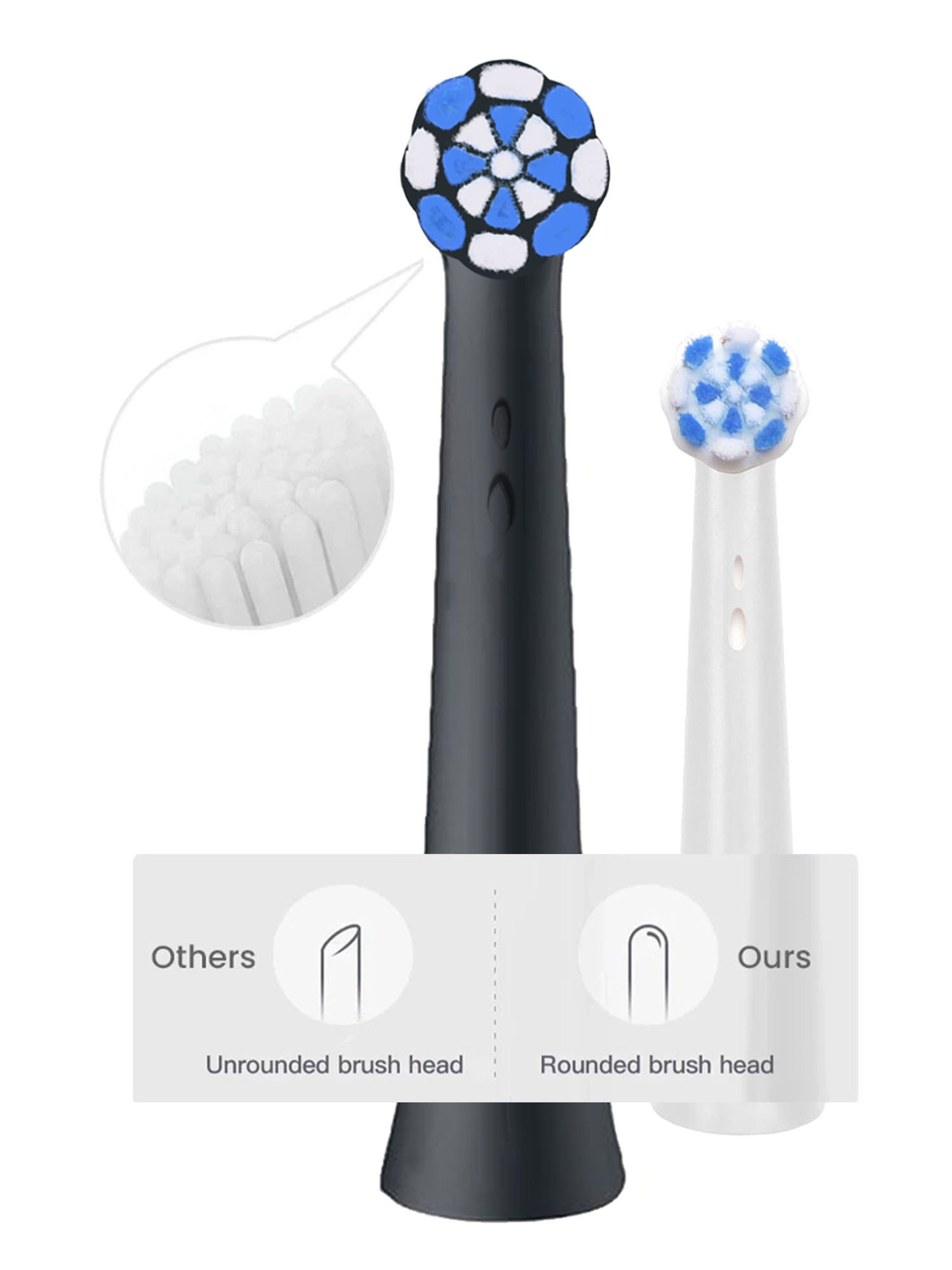 Compatible Replacement Toothbrush Heads for Oral Electric Toothbrush – view 2