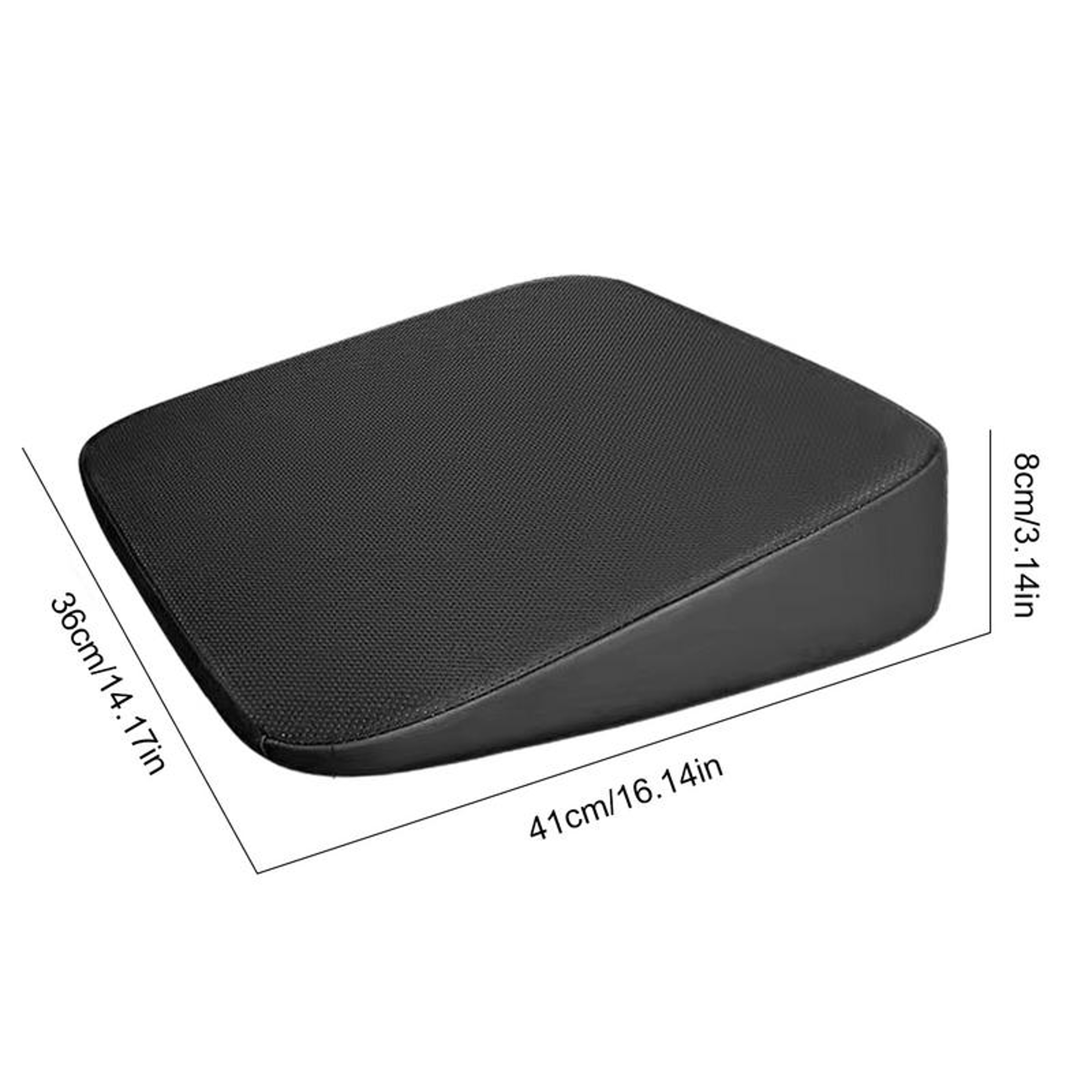 Driver Seat Booster Short People Seat Cushion Wedge Car Seat Cushion Adult Ergonomic Booster 5