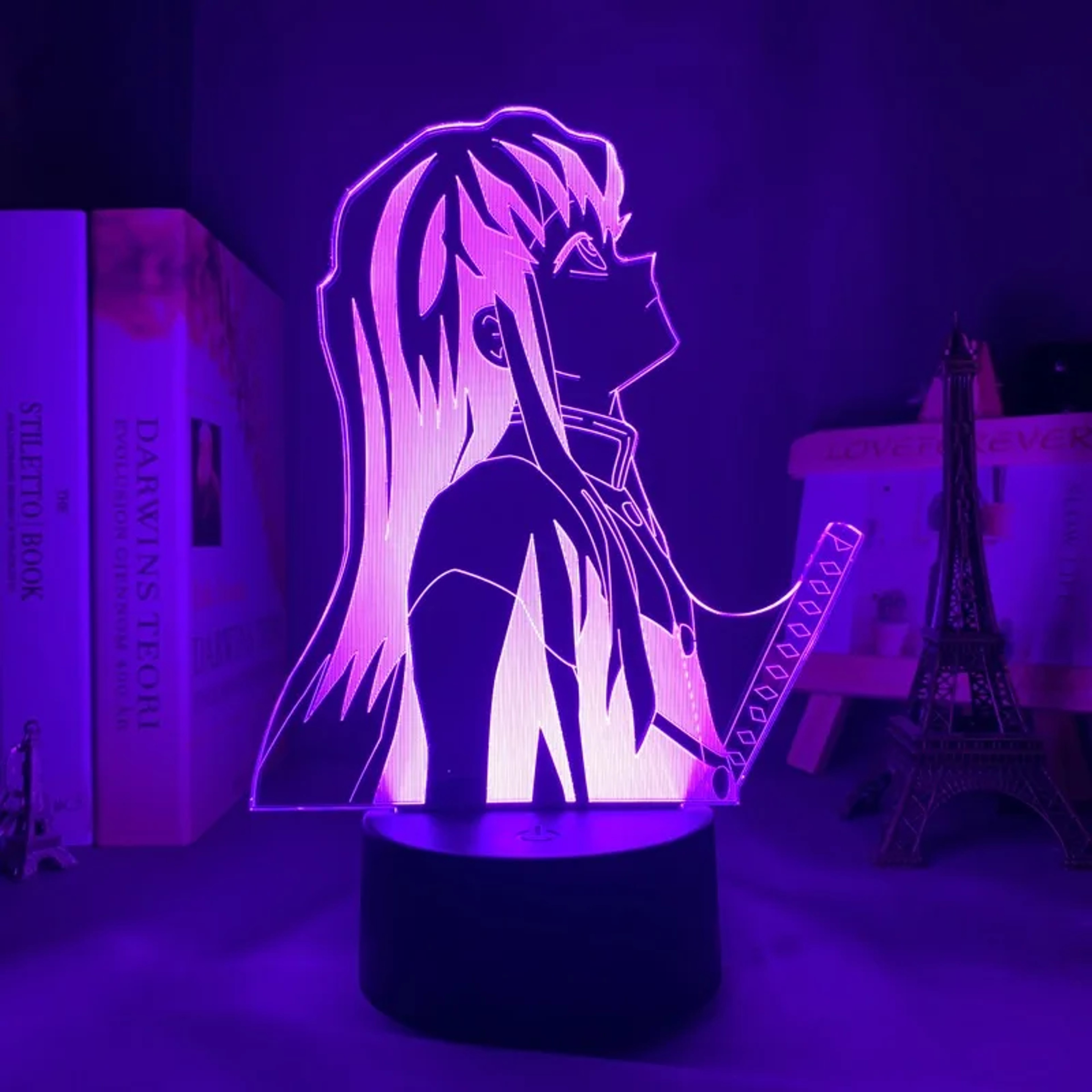 Anime Kanroji Figure 3d Light Bedroom Decor Night Light Table Lamp Birthday Gift 11