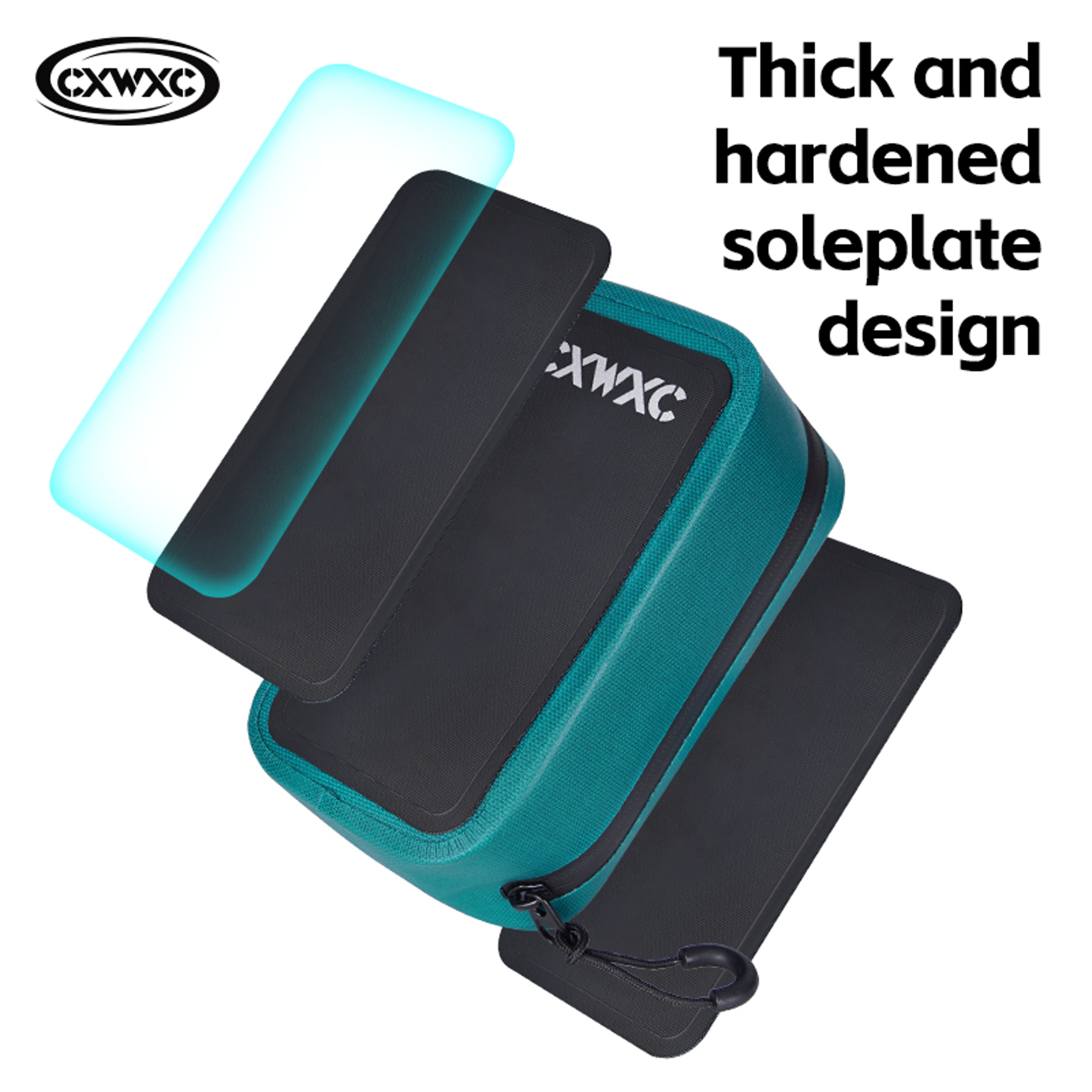 Portable BOA Cycling Bag Thick Hardened TPU Bicycle Tail Bag Waterproof 3
