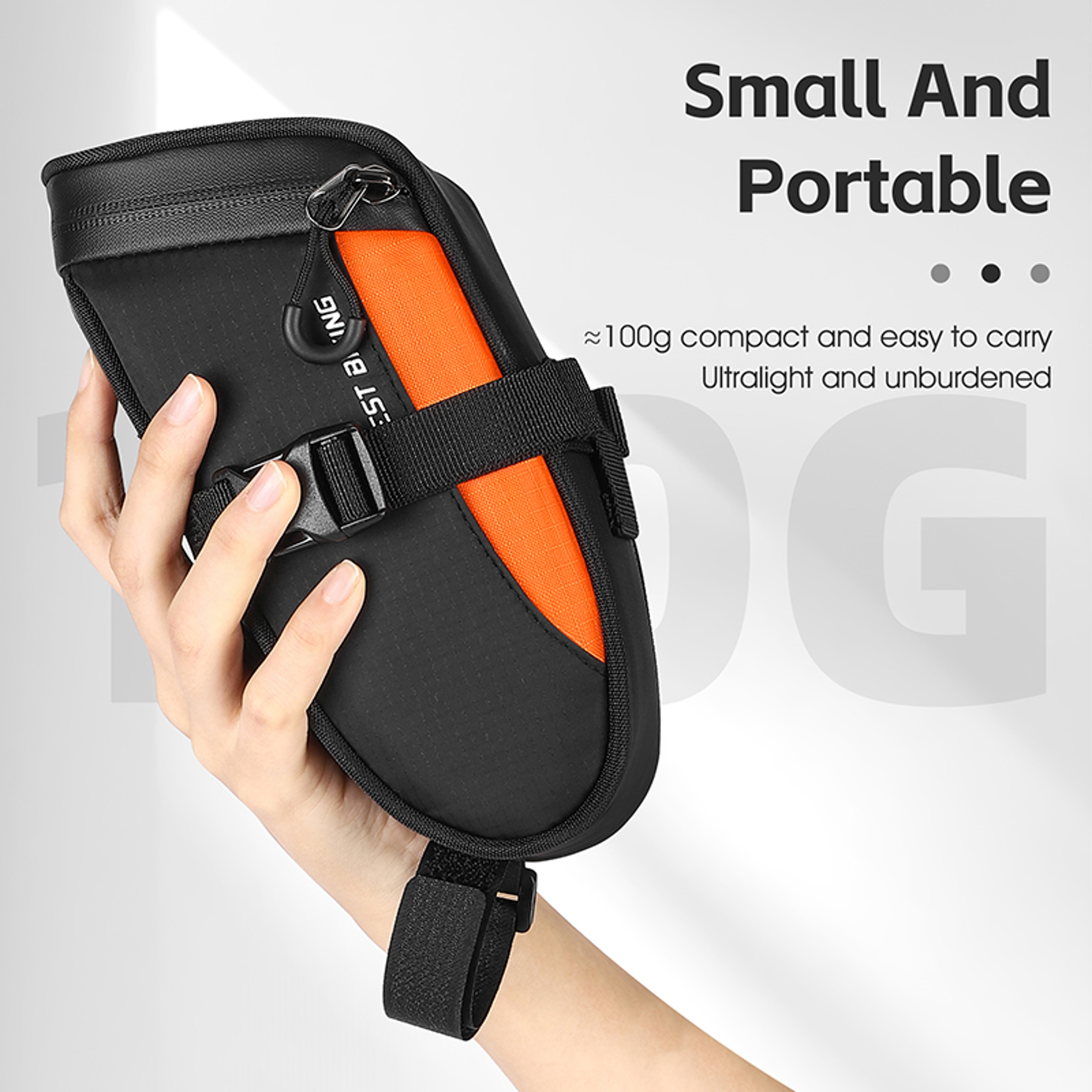 Ultralight Waterproof Bike Tail Bag Reflective Cycling Saddle Bag For MTB Road Bike Accessories 1
