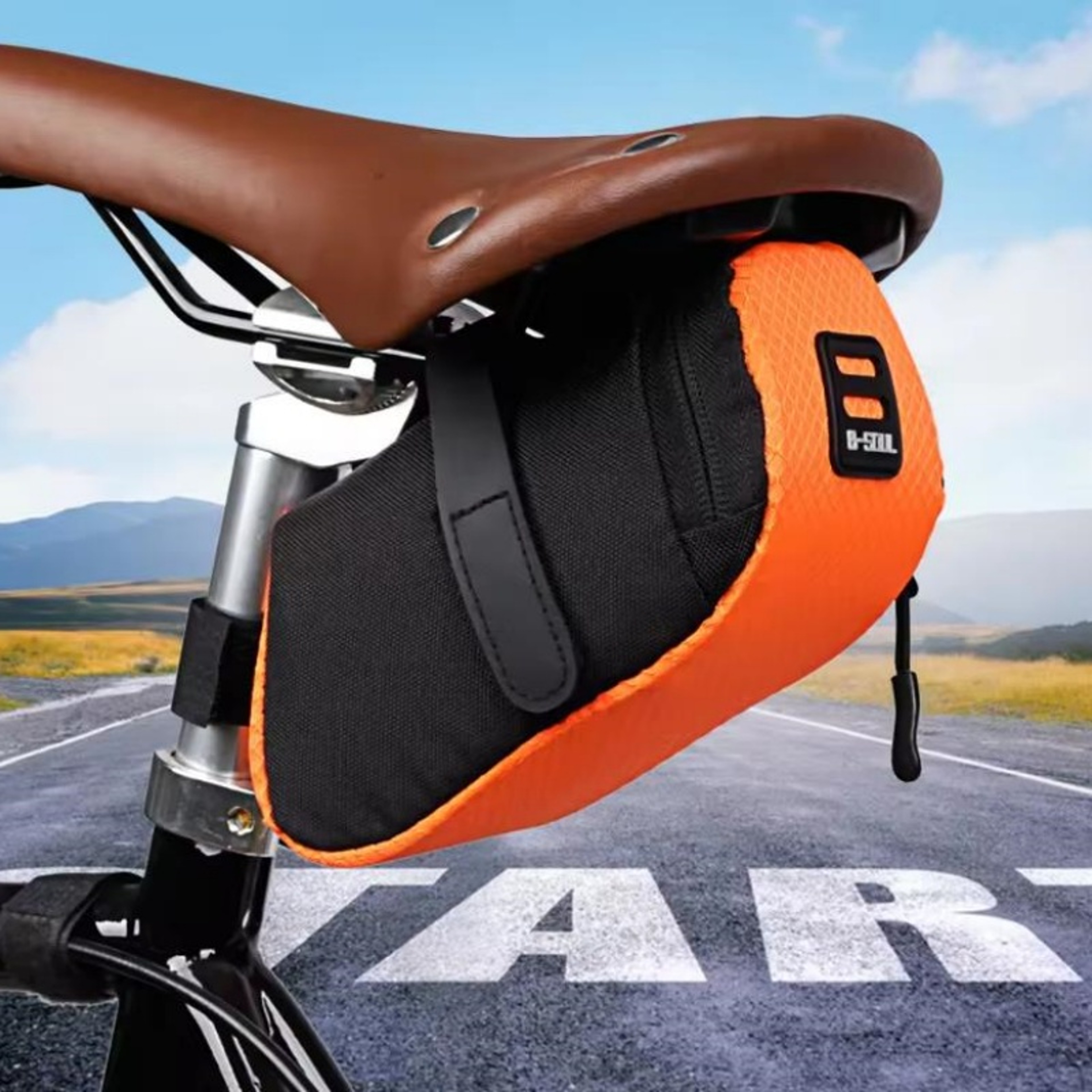 Reflective MTB Bicycle Saddle Bag Rear Storage Pannier Seat Pack Cycling Accessories 1