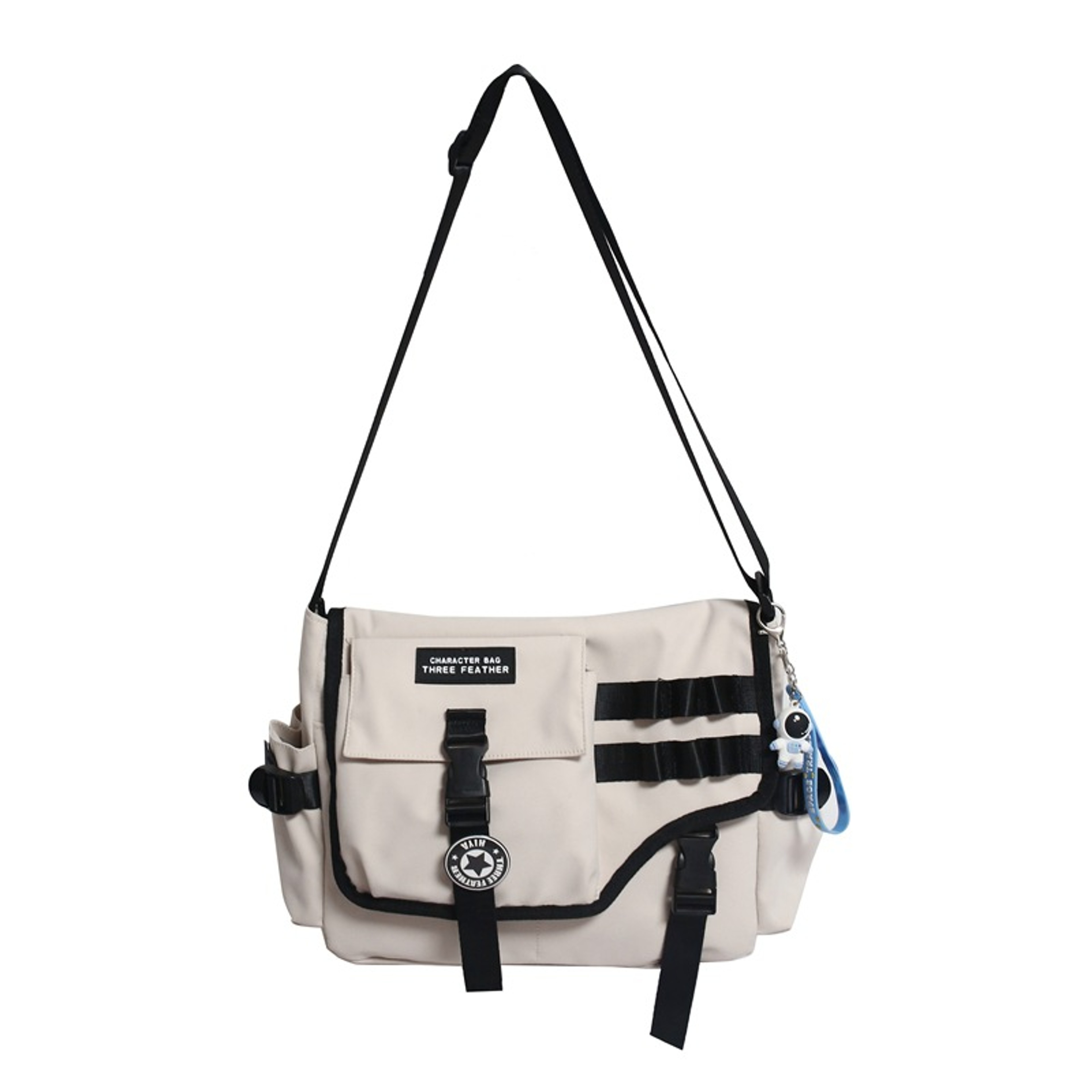 Nylon Canvas Crossbody Bags For Women Men Postman Shoulder Messenger Bag Fashion Large Satchel Big  6