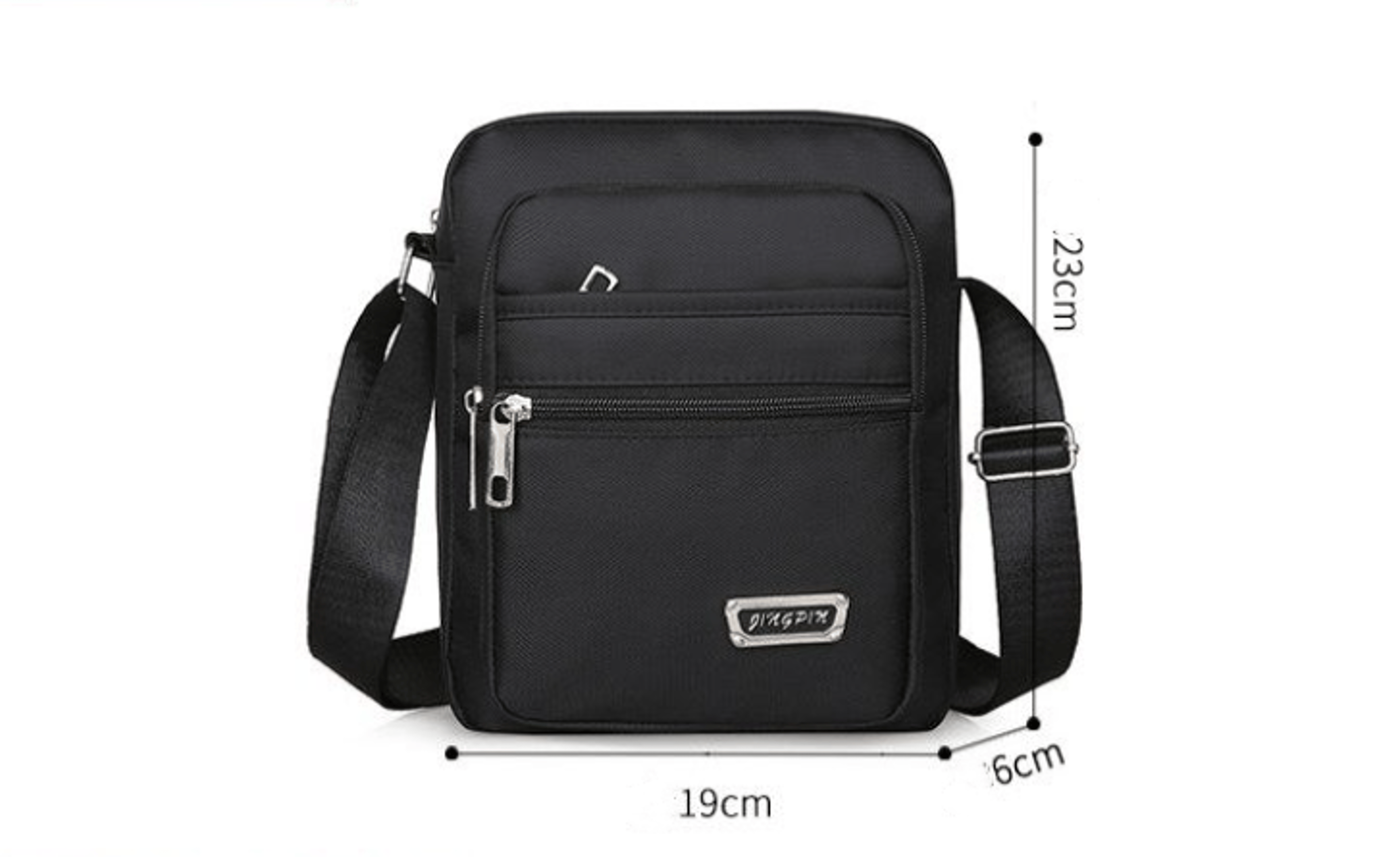 Waterproof Nylon Crossbody Bag Large Satchel Messenger Shoulder Bags For Men Casual Travel Handbags 4