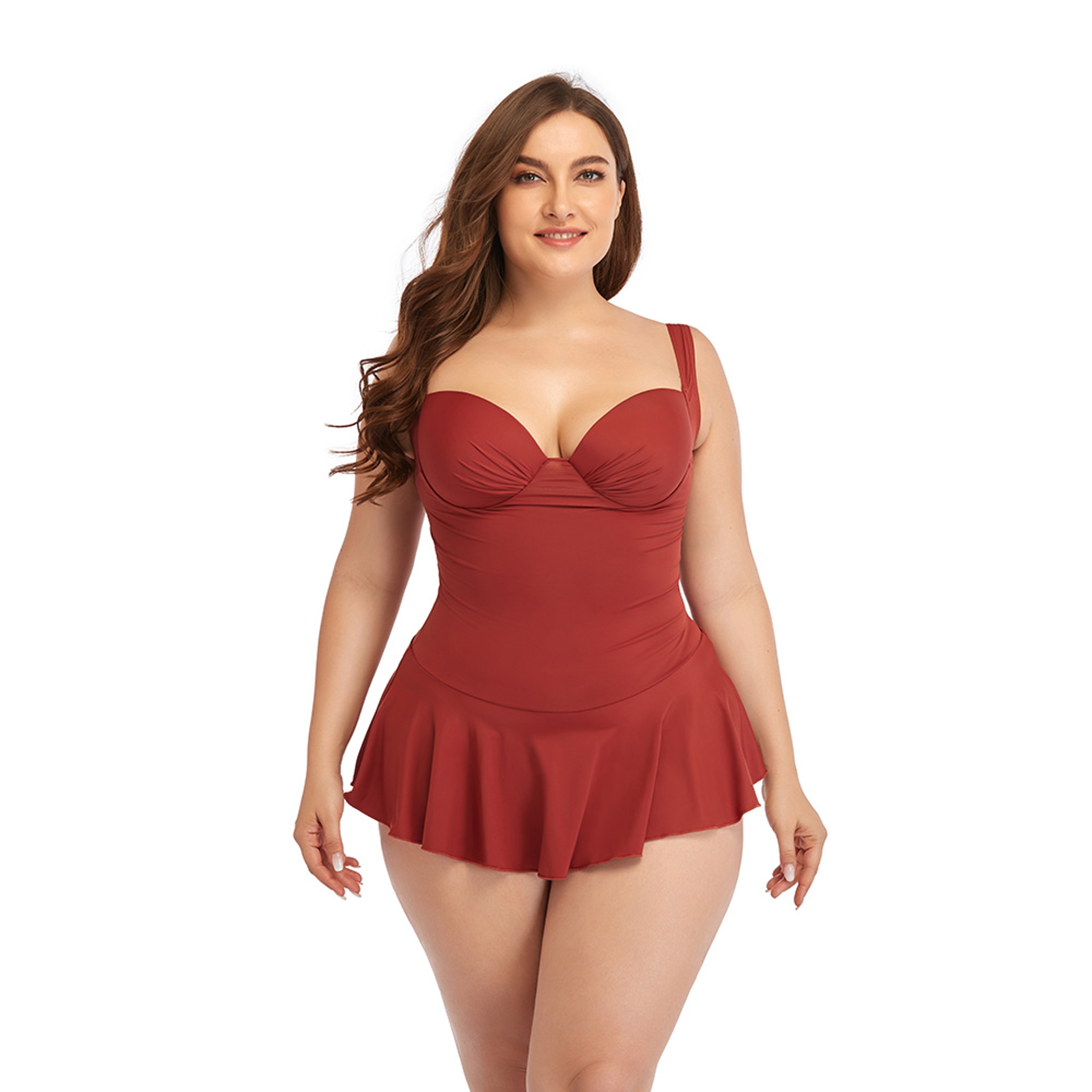 Stylish New Bikini Set Large Size Womens Swimsuit Sexy Swim One Piece Chubby Bathing Suits Swimming 0