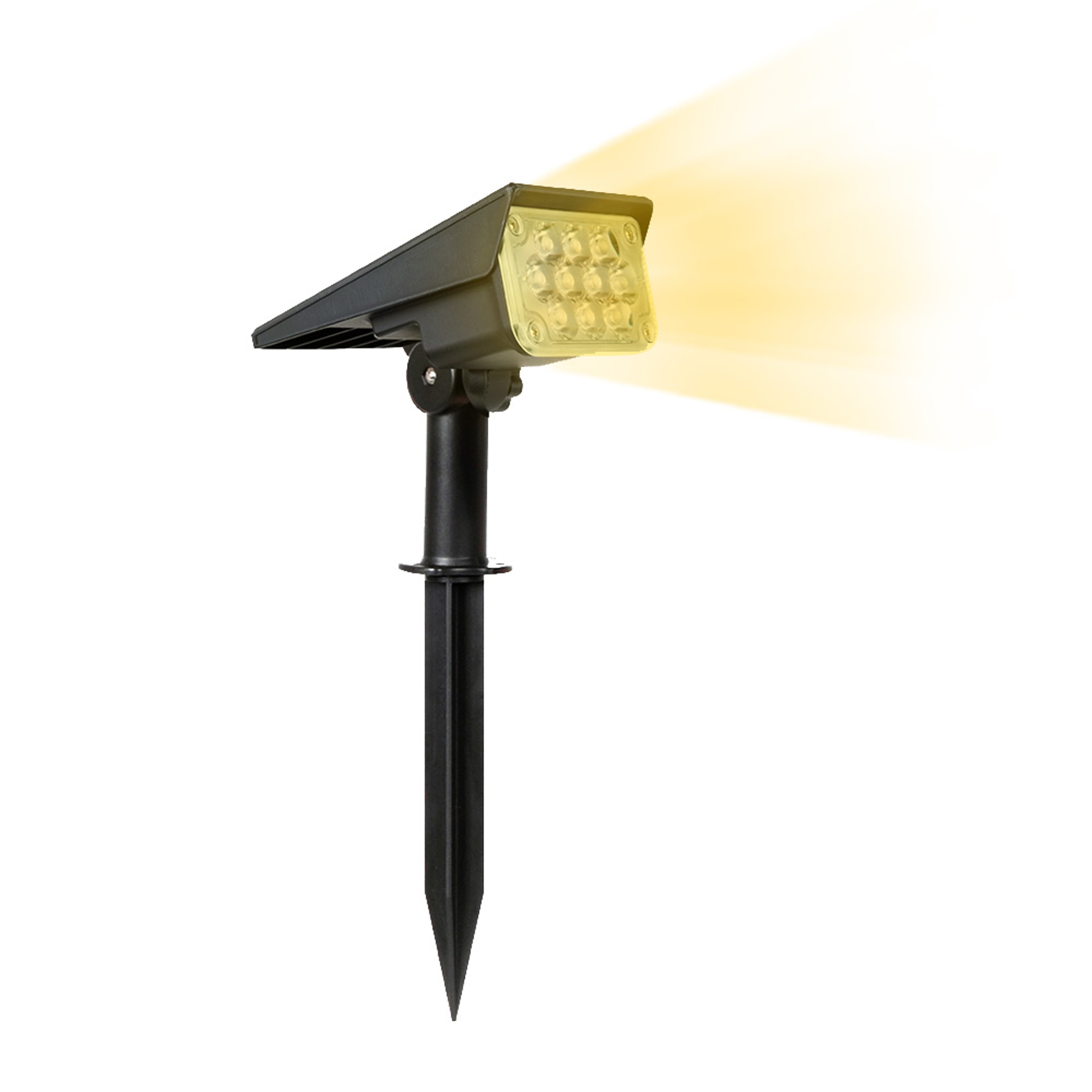 Super Bright Solar Garden Light Solar Lamp Adjustable Light Temperature Outdoor Solar Power Spotlig 6
