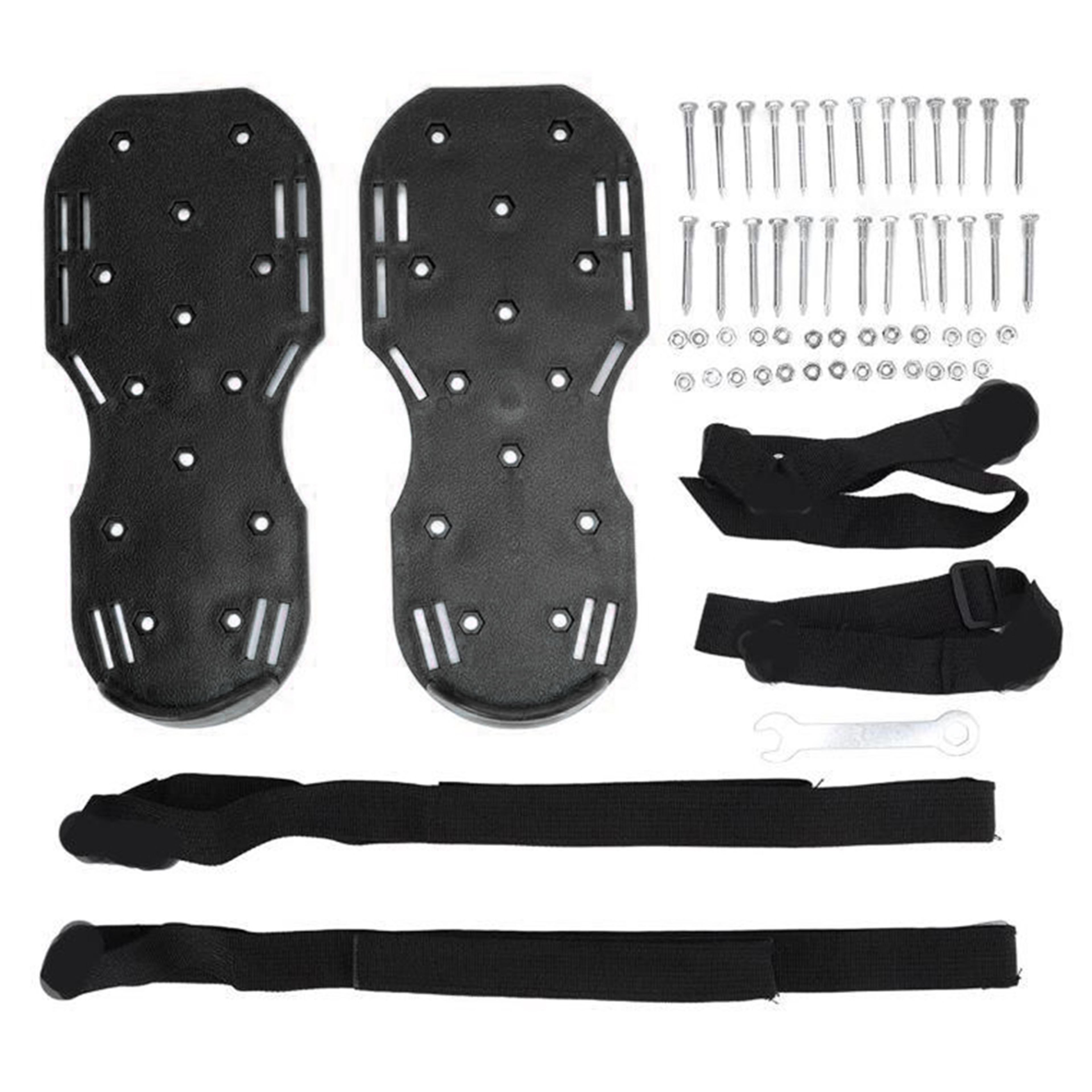 Aerating Lawn Shoes Grass Spiked Sandals Gardening Tool With Adjustable Strap For Soil Aeration 6