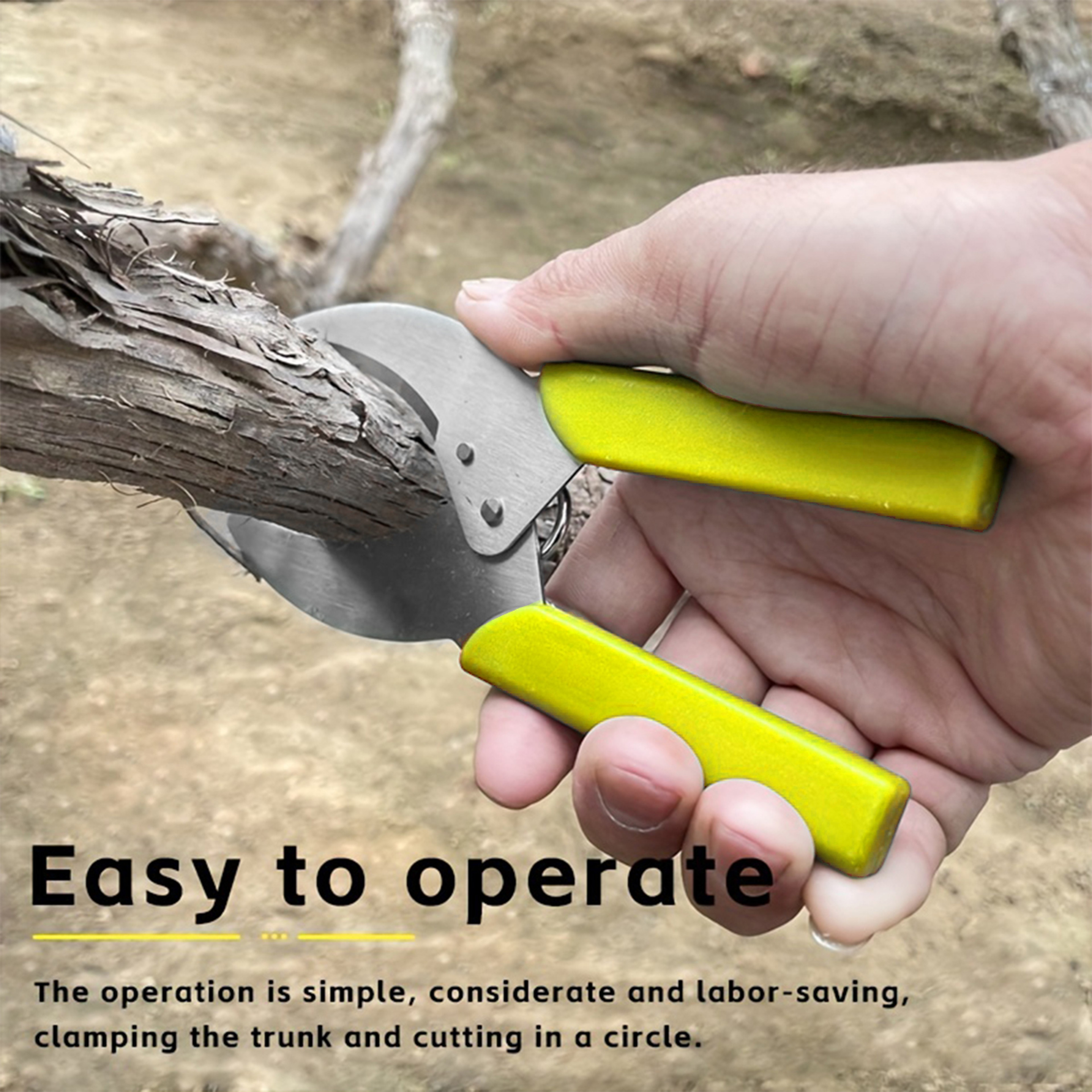 Garden Pruning Tool Sharp Stripping Peeling Knife for Tree Branches Girdling Shear Cutter Scissor Barking Tool – view 6