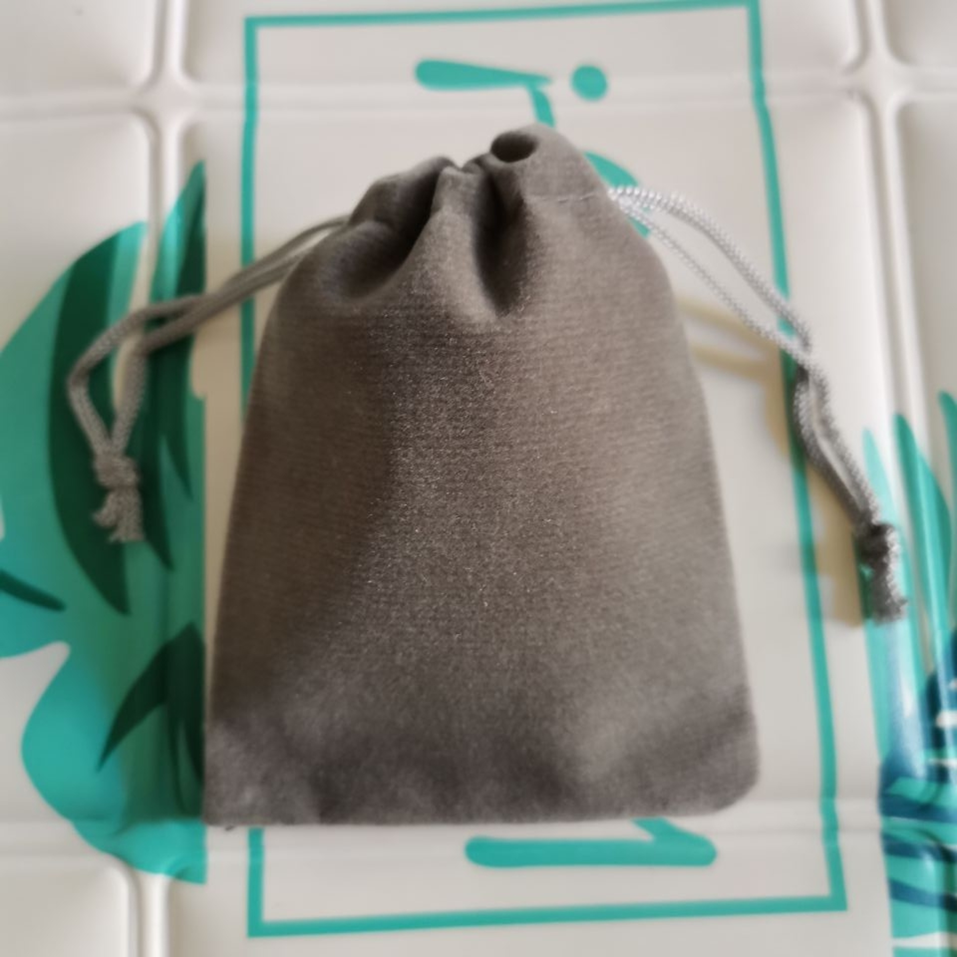 Jewelry Charms Velvet Bags Drawstring Gift Pouches Display Packaging 0