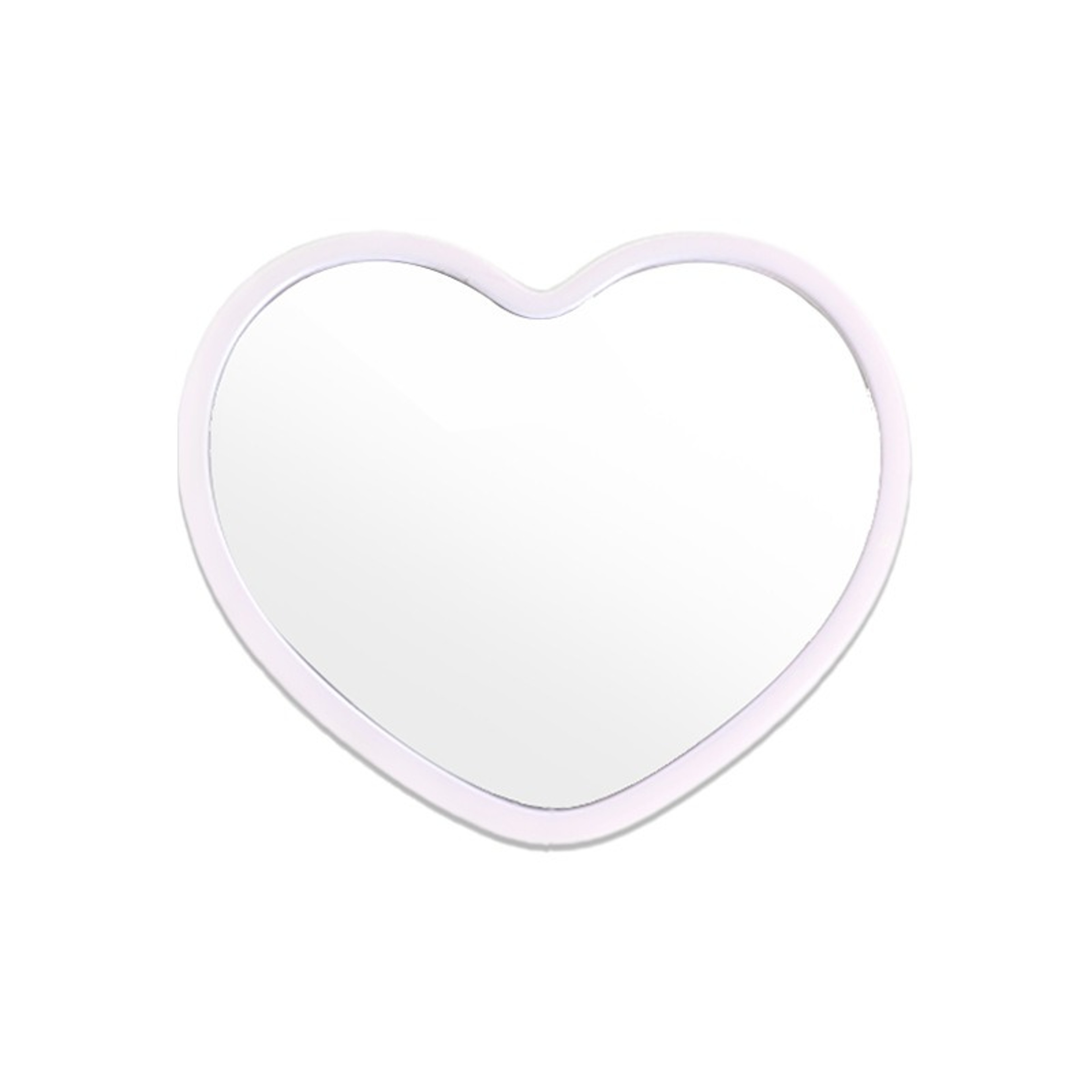 Portable Heart Makeup Mirror Small Compact Cosmetic Hand Mirror for Women and Students – view 9