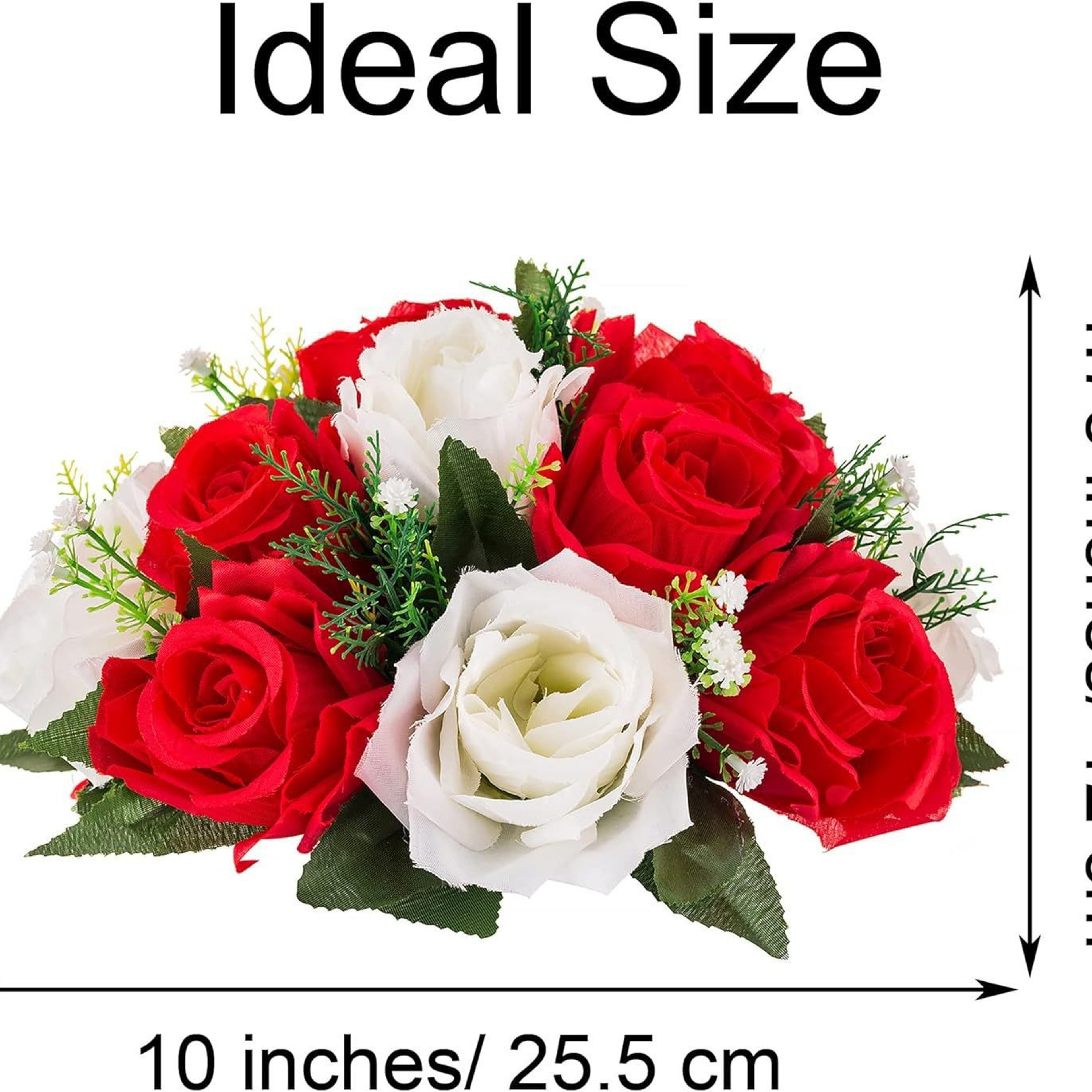 Silk Fake Flower Floral Bouquet Artificial Rose Ball For Wedding Table Decor And Birthday Party Arr 4