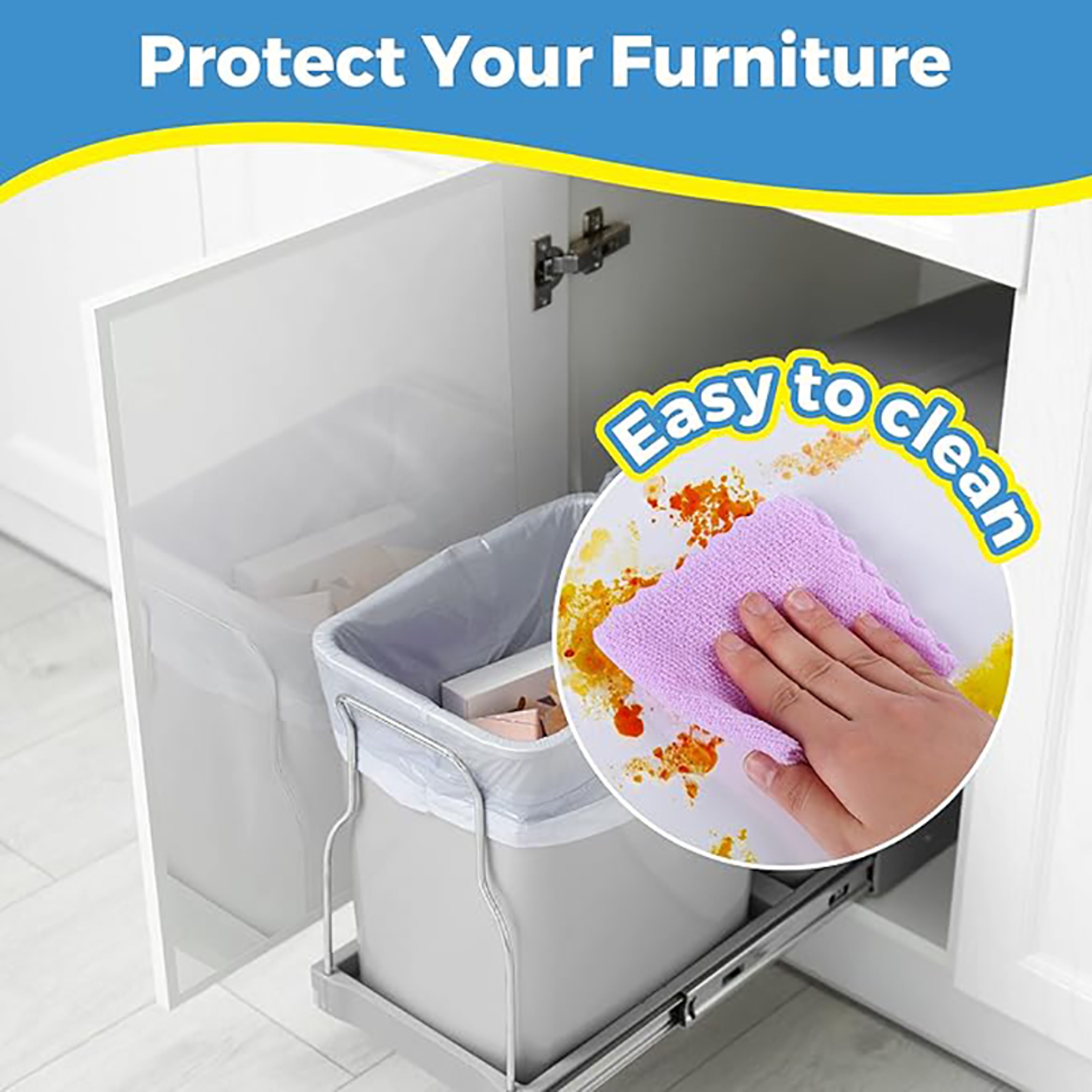 Kitchen Home Wall Sticker Transparent Electrostatic Decoration Protective Film Antifouling 4